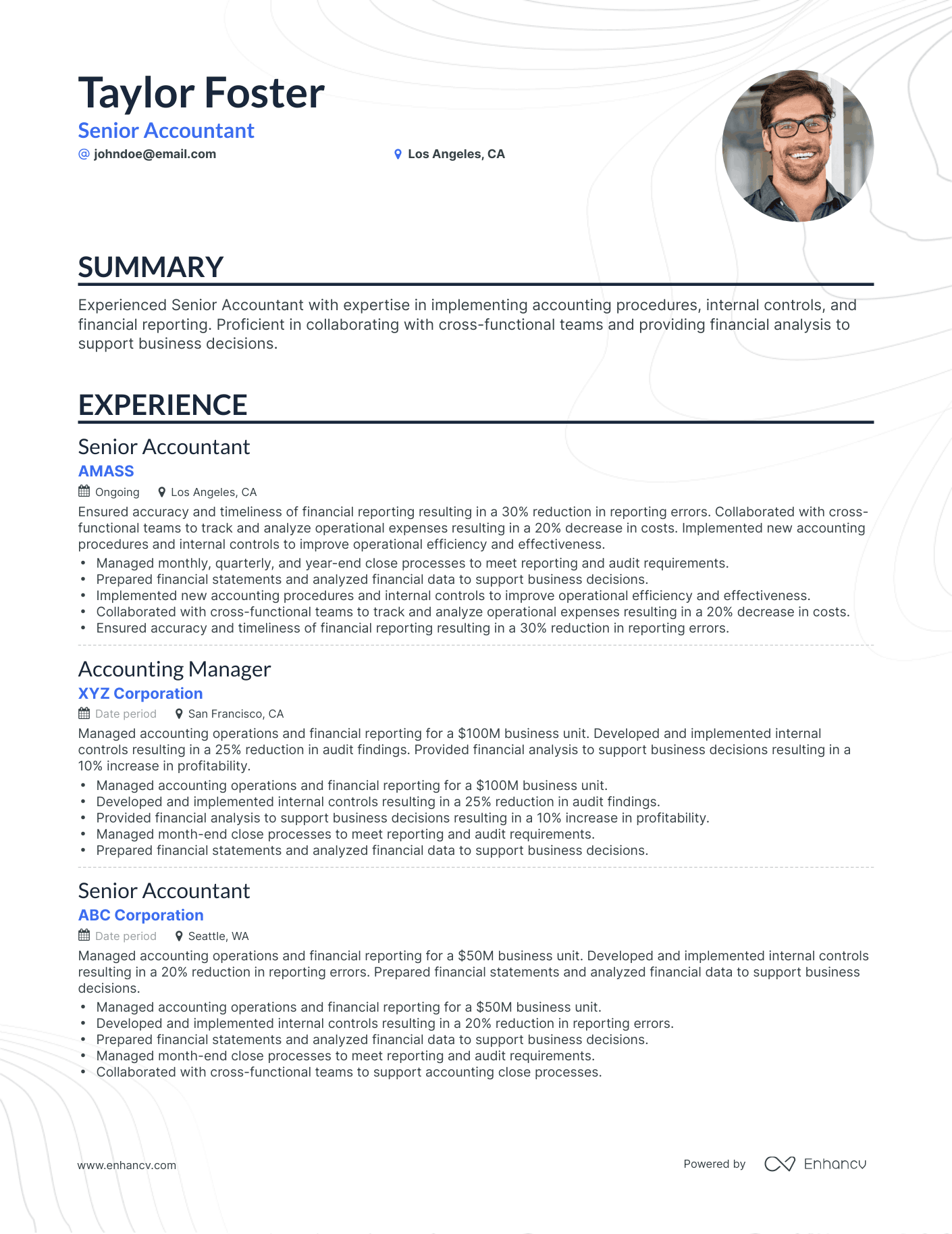 Functional Accounting Resume Examples Guide For