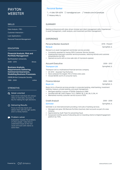 Bank Manager Resume Examples Guide For