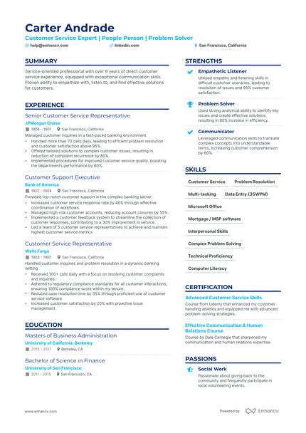 5 Customer Service Specialist Resume Examples Guide For 2023