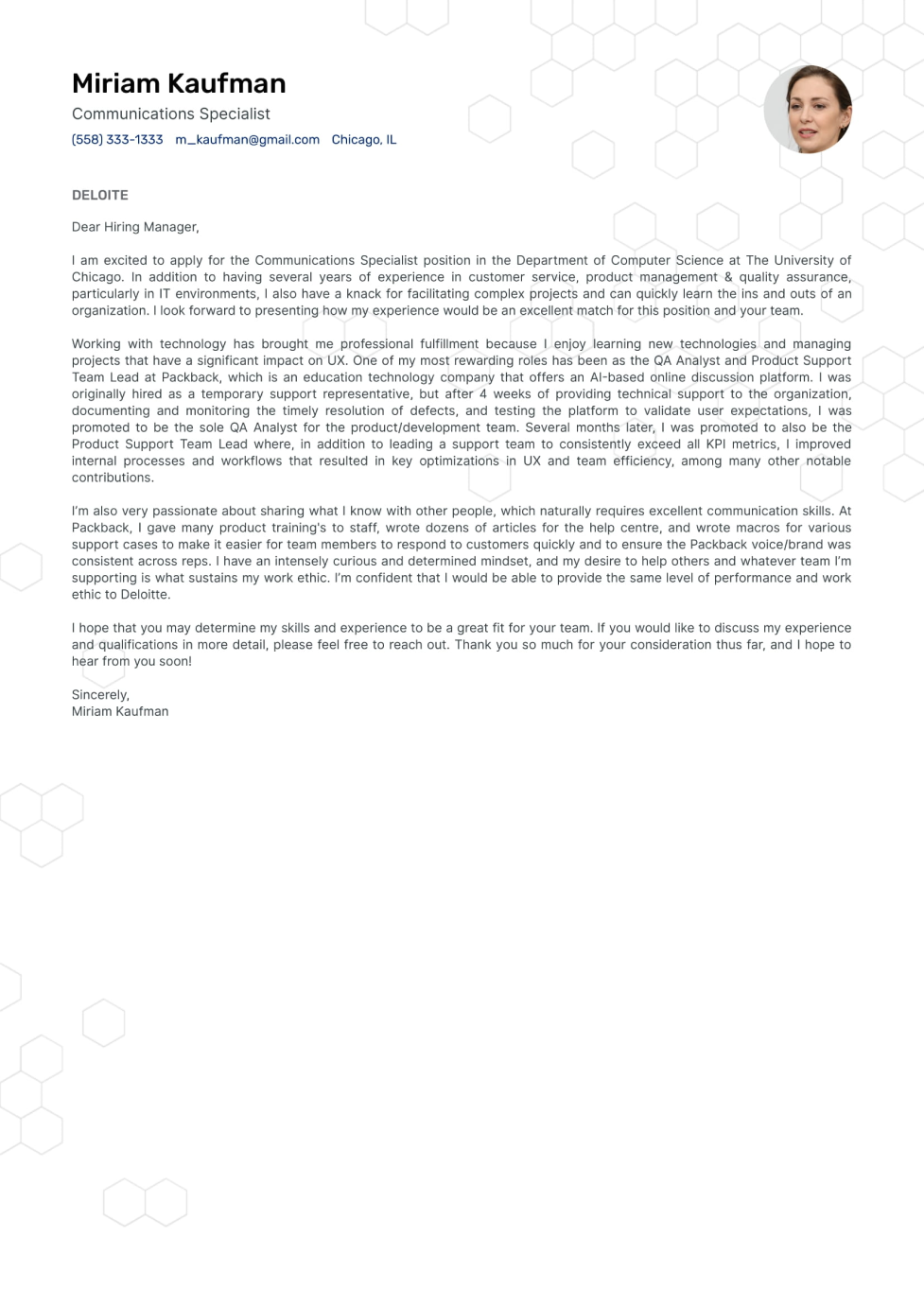 17+ Professional Cover Letter Templates - Free Sample, Example, Format  Download!