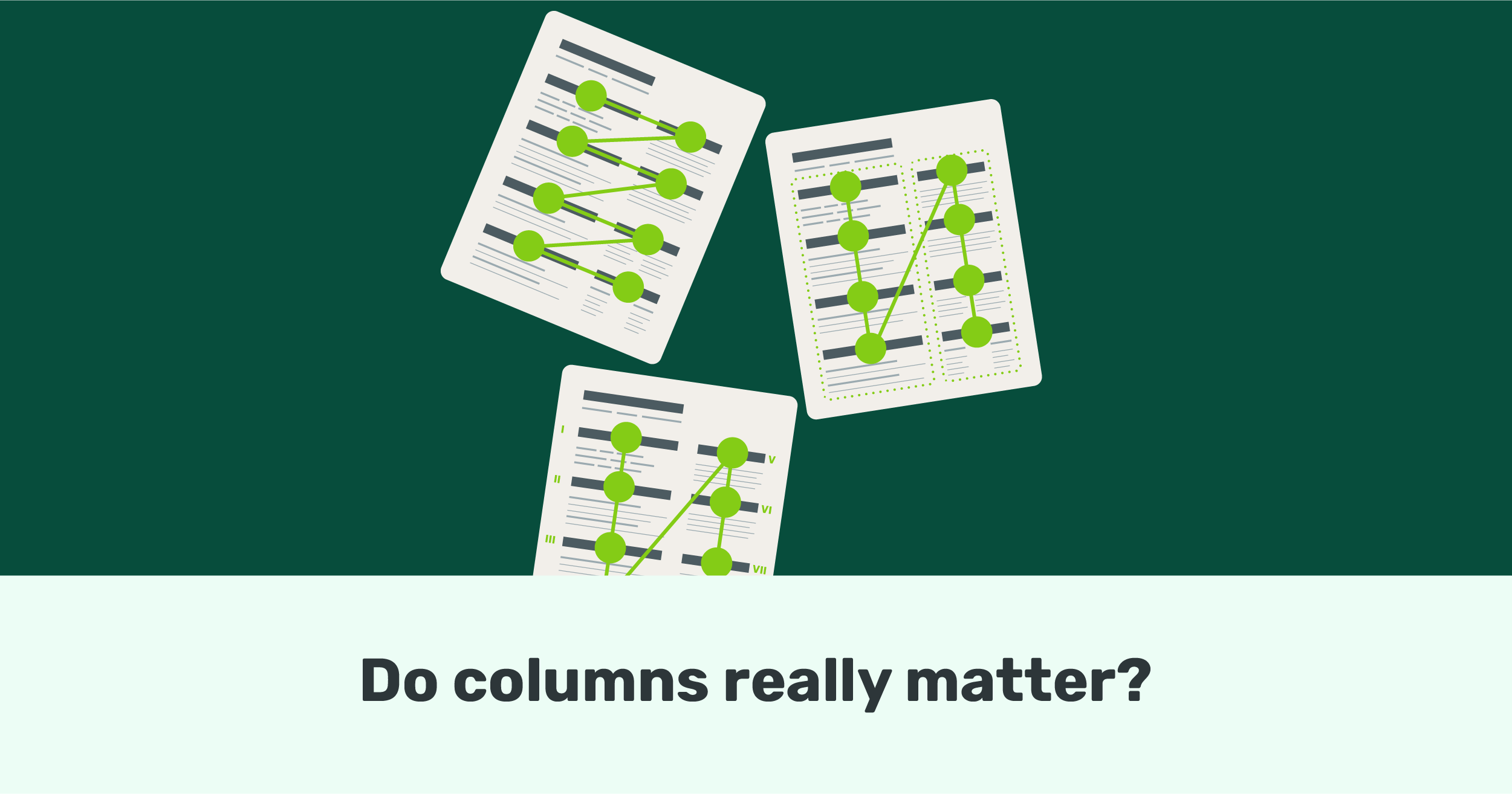 What Happens to a Two-Column Resume When a Machine Reads It