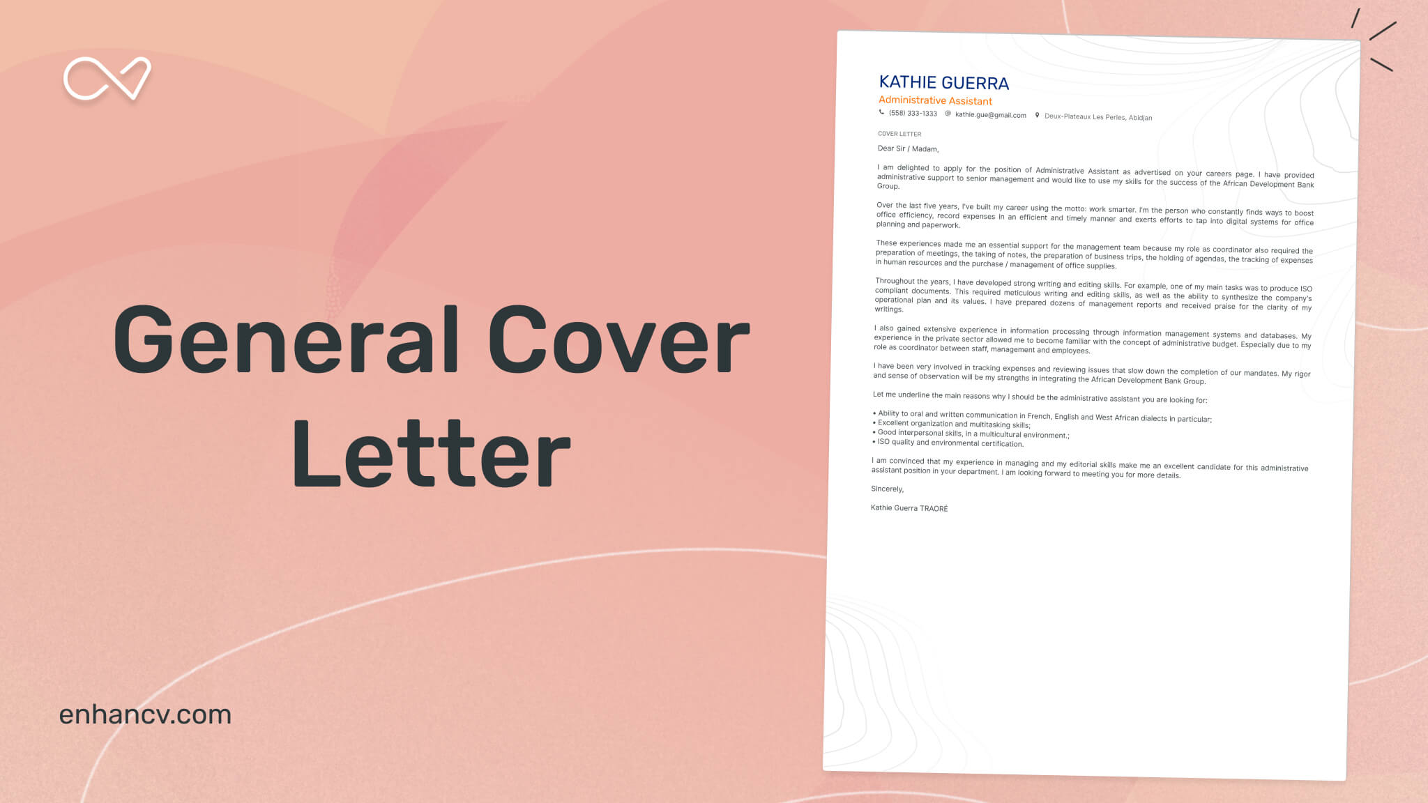 How To Create A General Cover Letter With Examples And Tips 