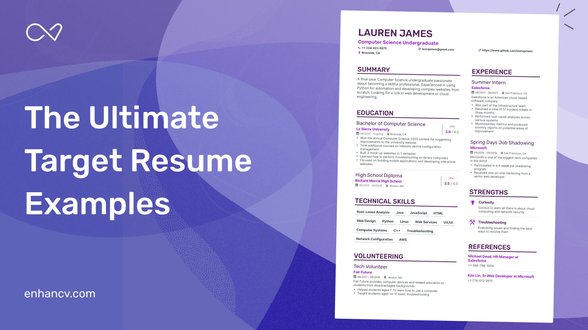 5 Undergraduate Resume Examples & Guide for 2023