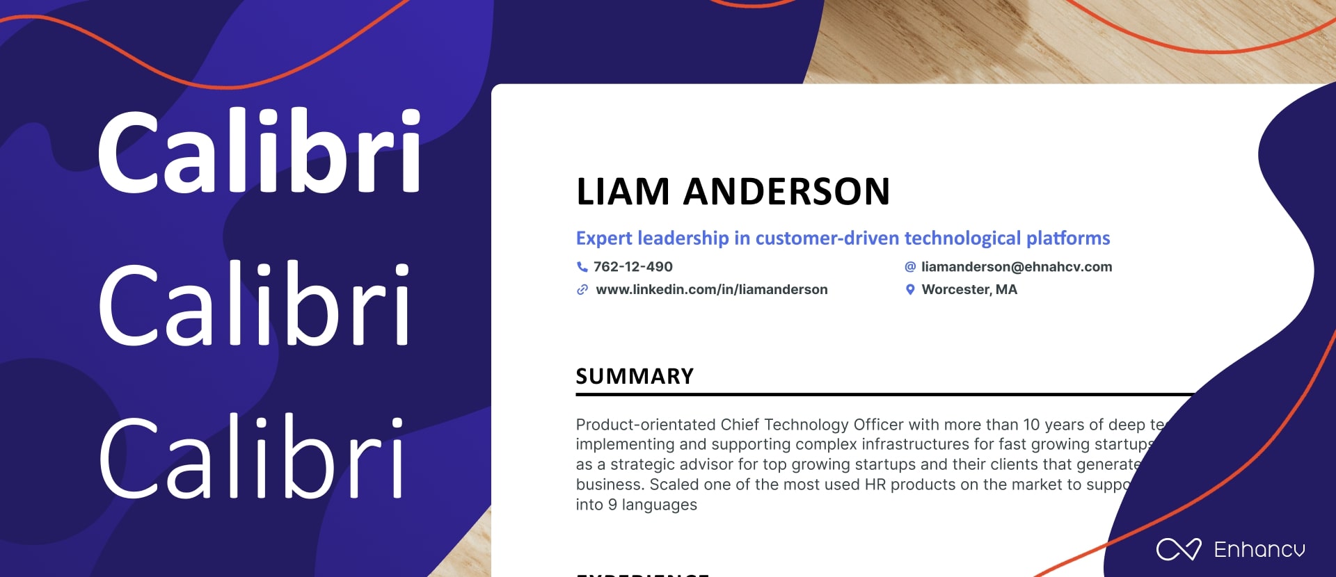 Which Resume Font to Use for Making an Outstanding Resume [+ Download  Links] | Enhancv