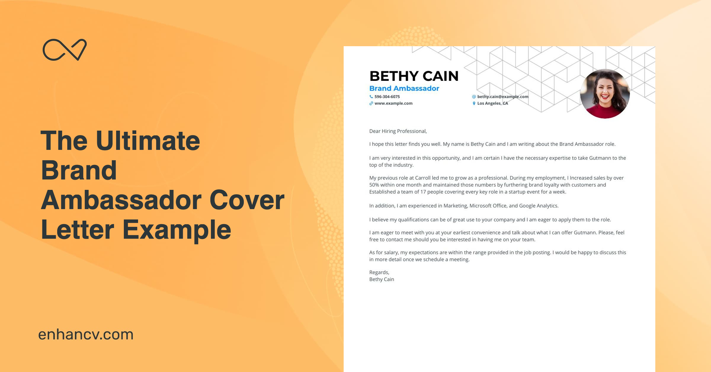 Real Brand Ambassador Cover Letter Example For 2023   Meta Image Brand Ambassador 