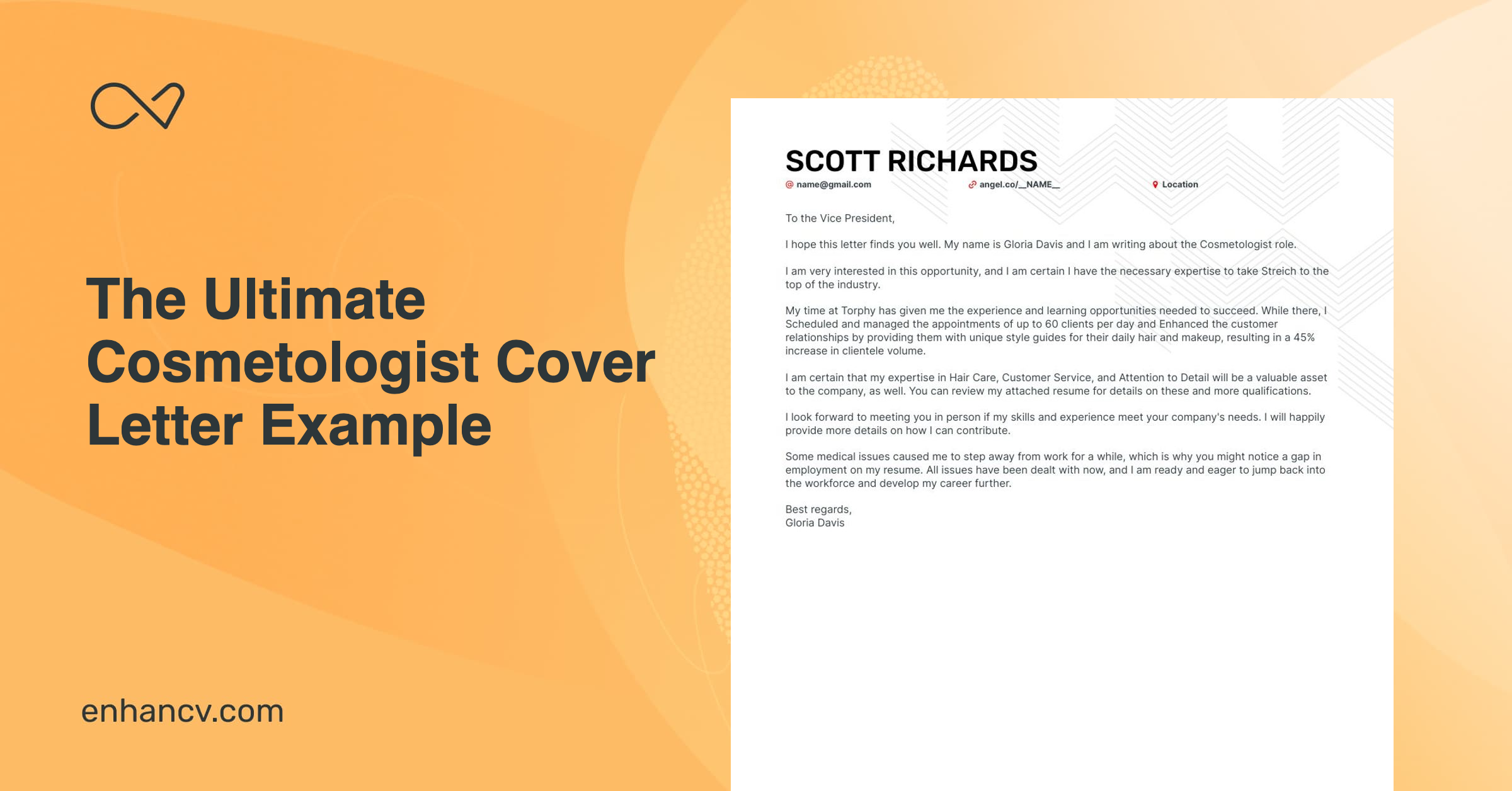 Real Cosmetologist Cover Letter Example For 2023   Meta Image Cosmetologist 