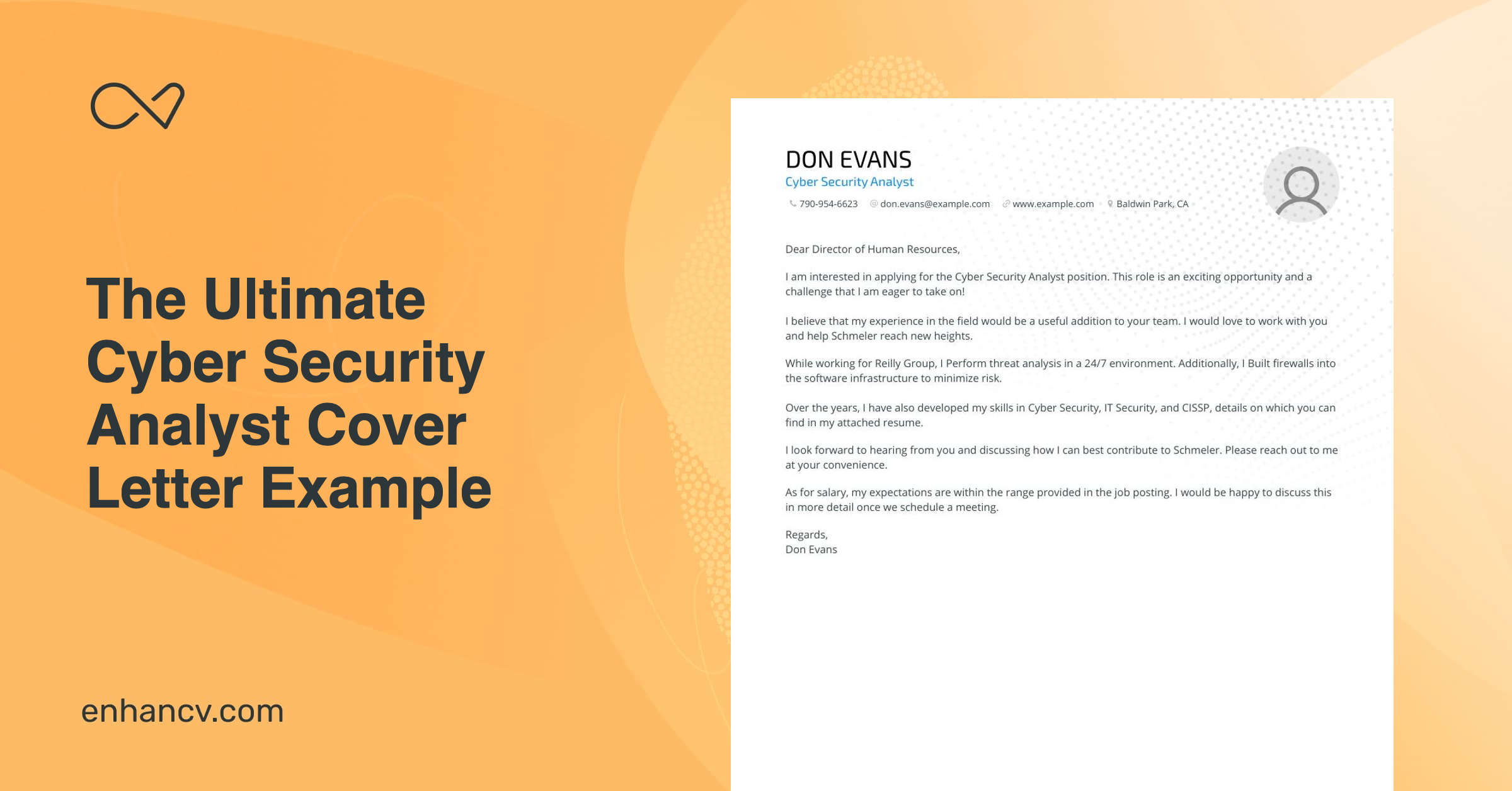 sample cover letter entry level cyber security
