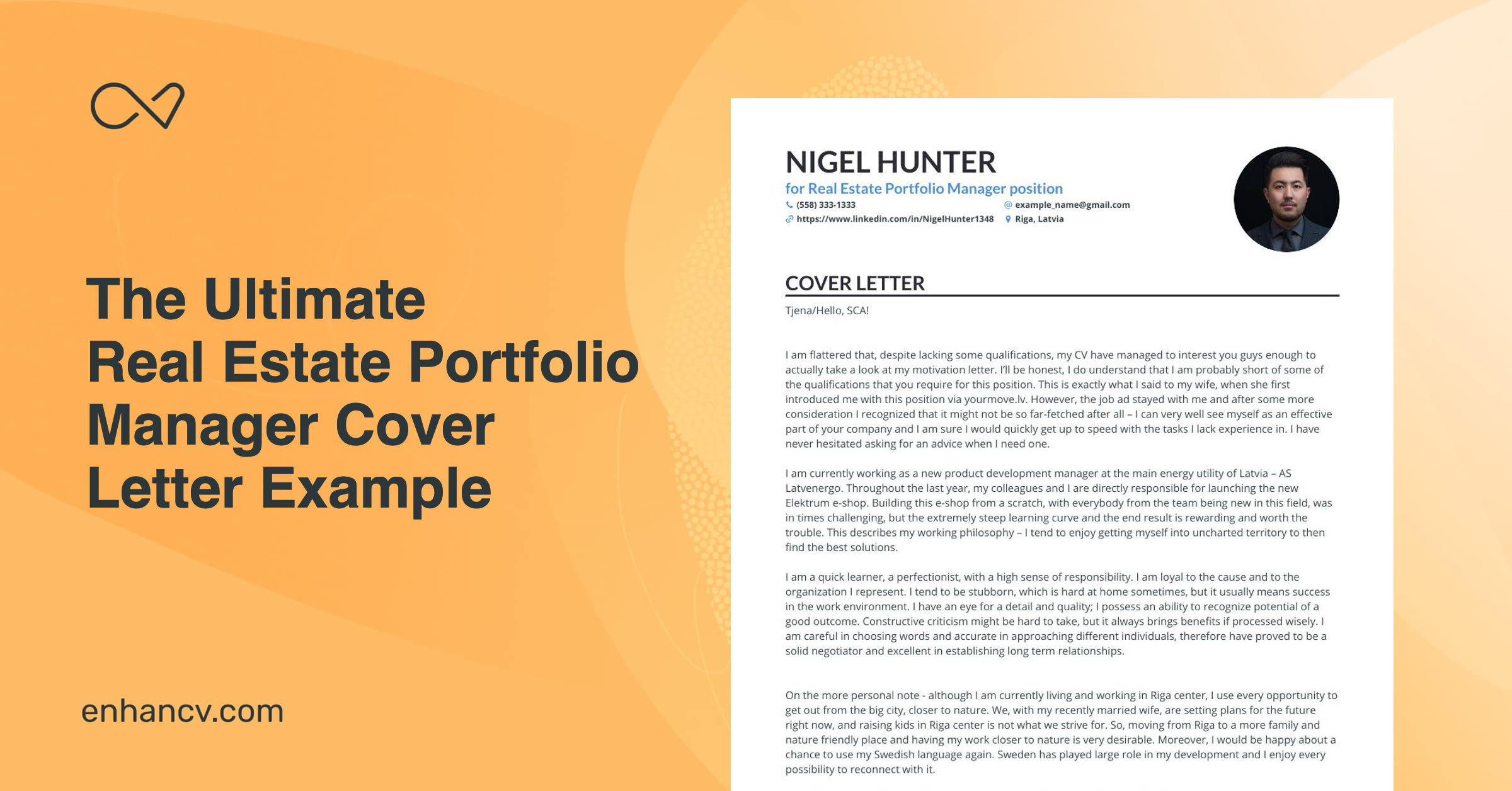 Top Real Estate Portfolio Manager Cover Letter Examples For 2024