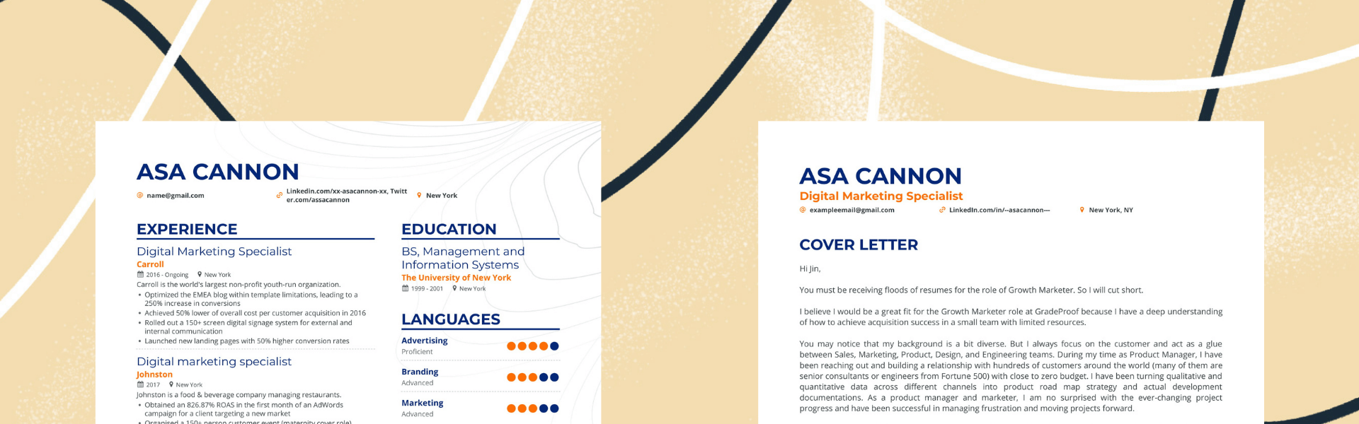 asa cover page template