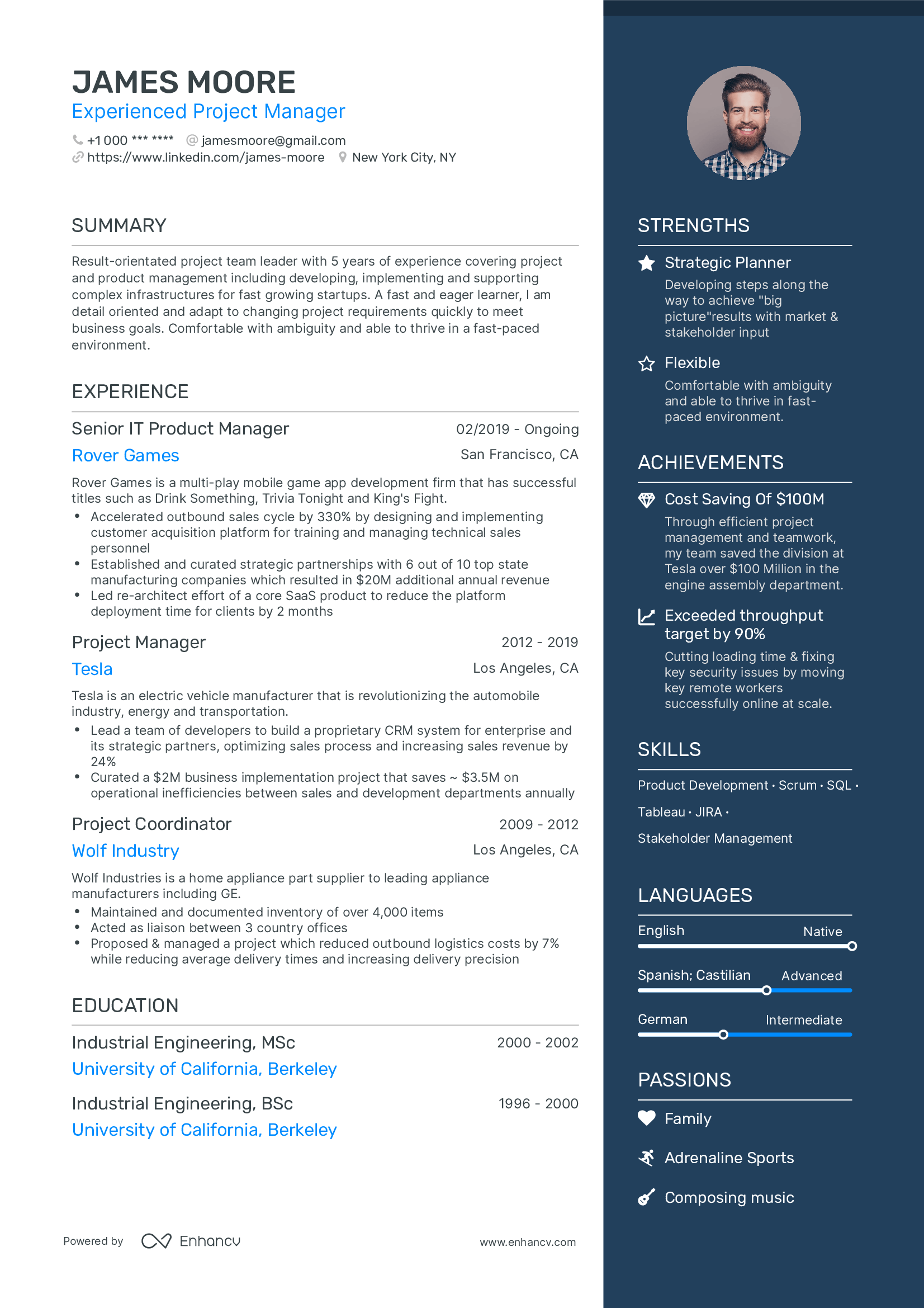 40+ Professional Resume Templates | PDF Download