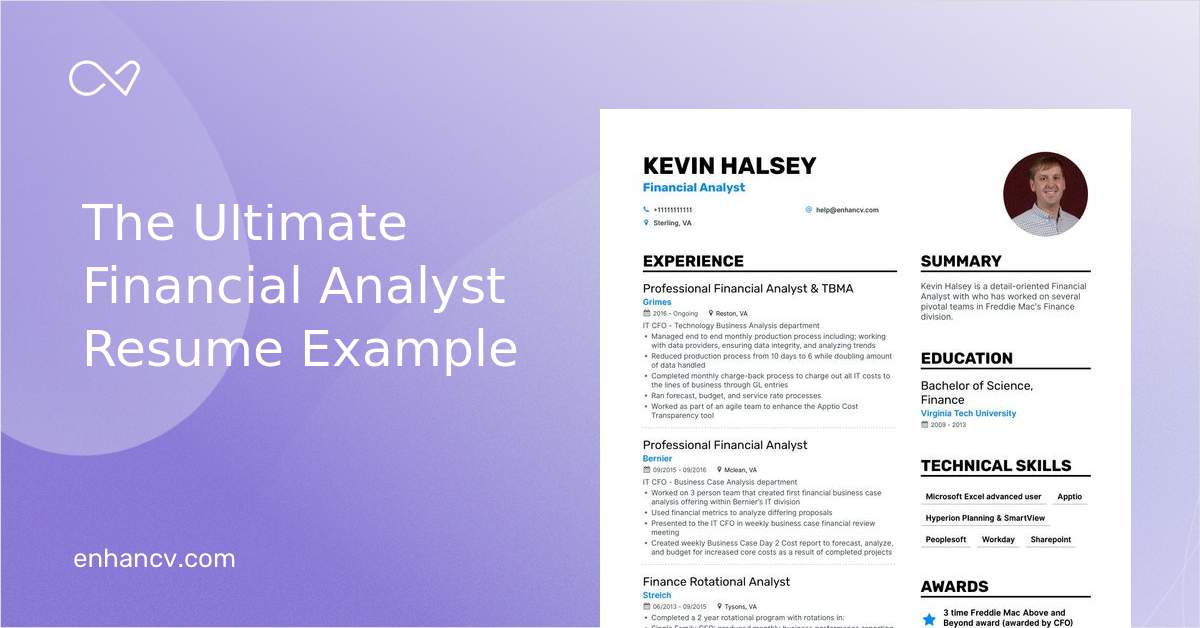 12 Financial Analyst Resume Examples & Guide for 2023