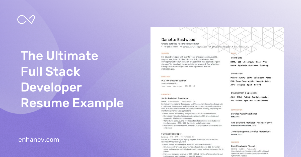 11 Full Stack Developer Resume Examples Guide For 2024 11-full-stack-developer-resume-examples-guide-for-2024