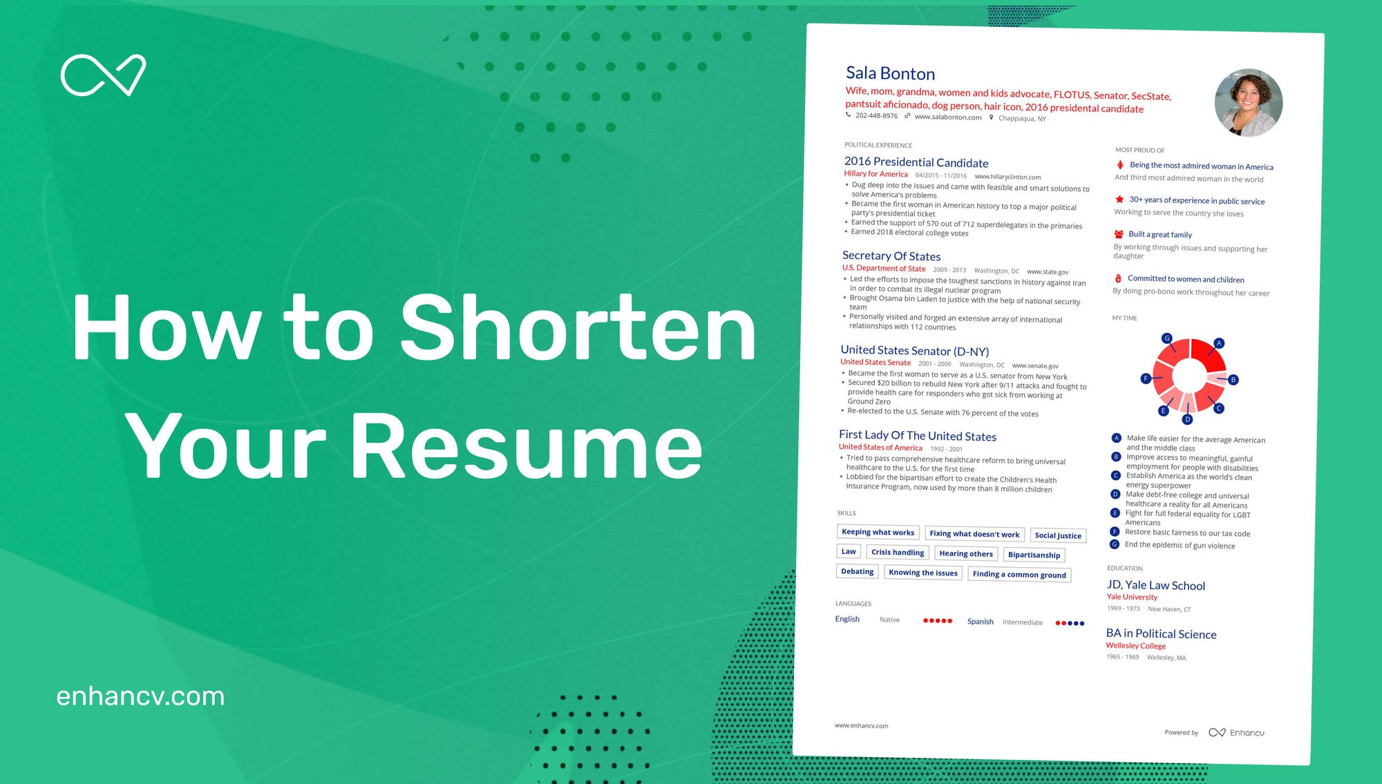 how to make resume shorter
