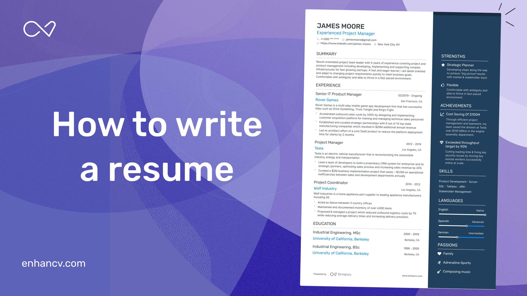How to Write a Great Resume for a Job in 2023 Enhancv