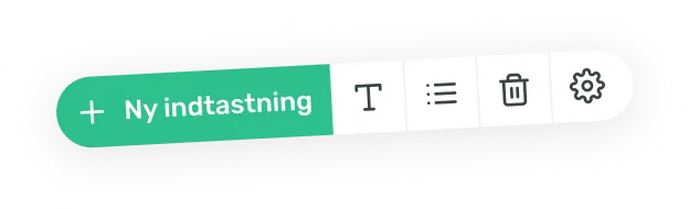 CV tekst dekoration