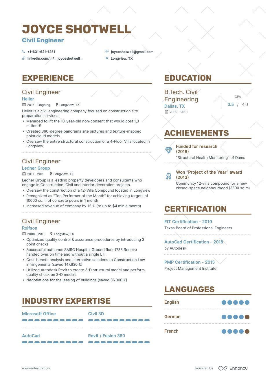 20 Engineering Resume Examples For Every Field These Templates Will