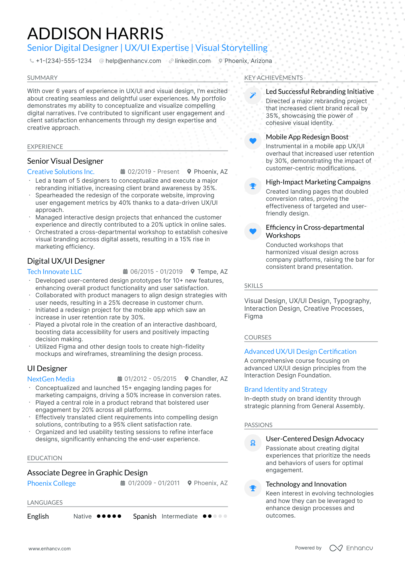 10 Digital Designer Resume Examples & Guide for 2026