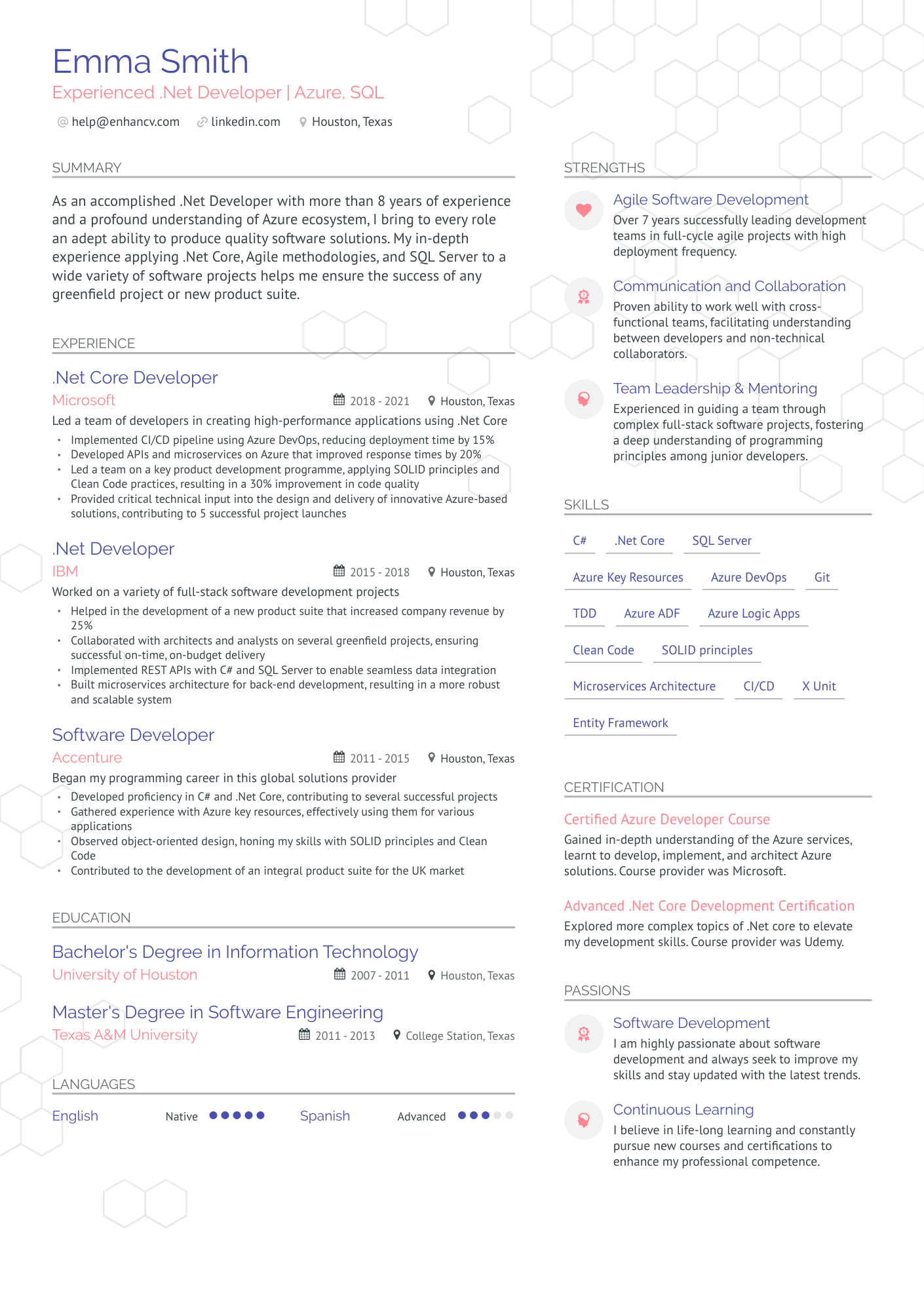11 SQL Developer Resume Examples & Guide for 2024