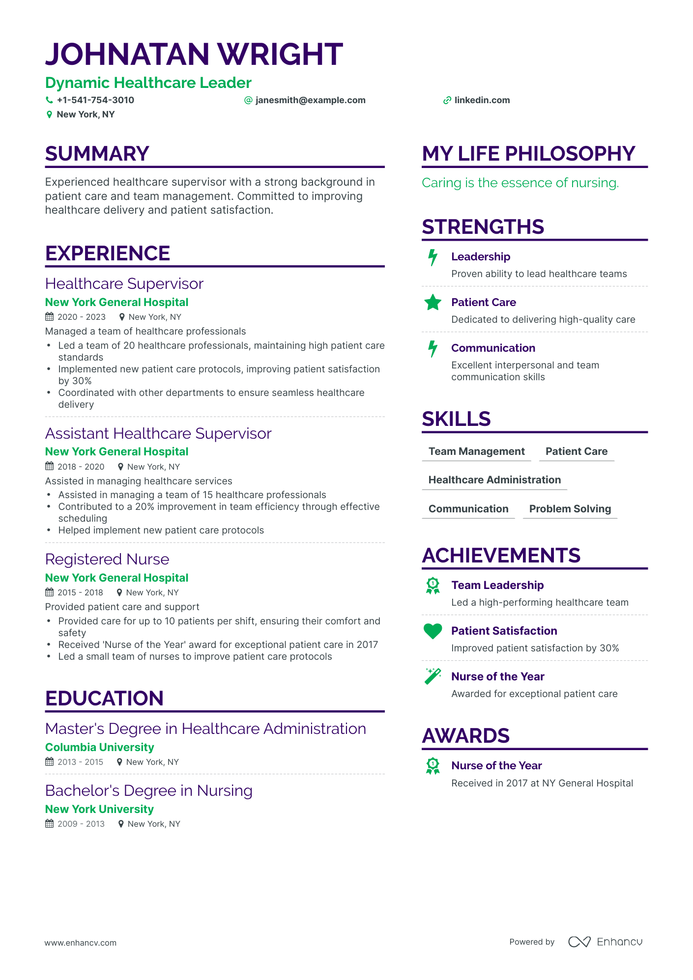 5 Supervisor Resume Examples & Guide for 2023