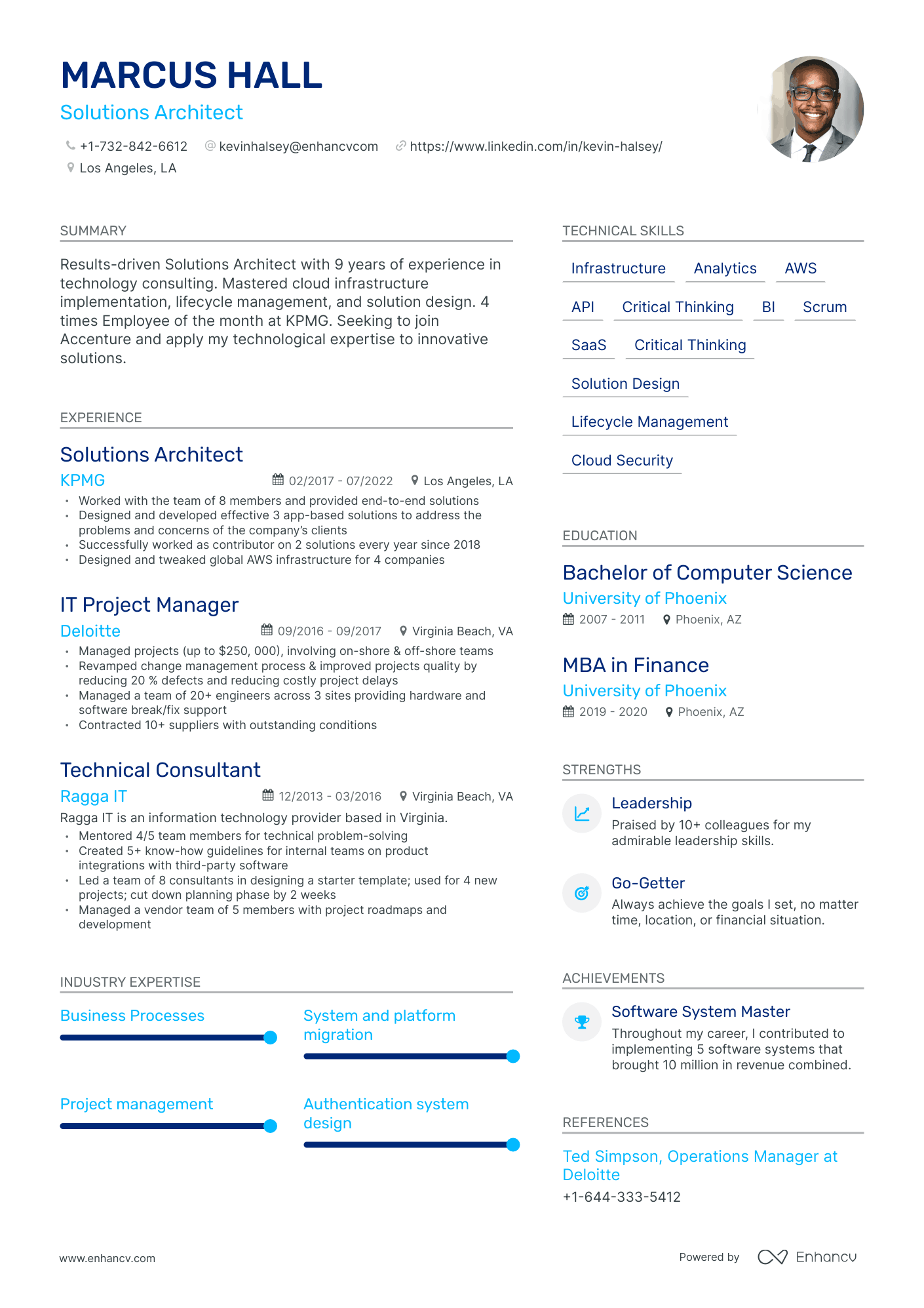 5 Accenture Resume Examples & Guide for 2024