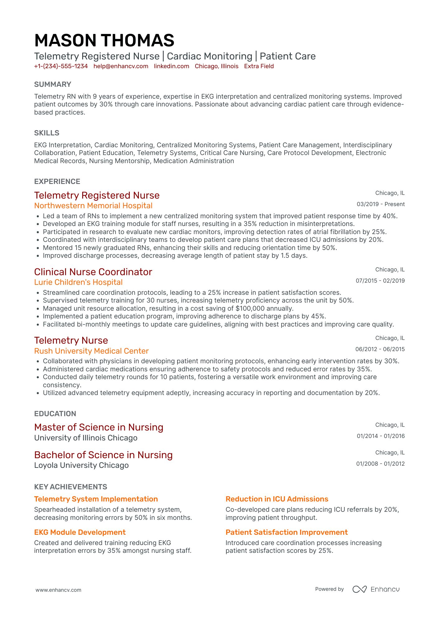 16 Telemetry Nurse Resume Examples - AHR0cHM6Ly9jZG4uZW5oYW5jdi5jb20vcHJlZGVmaW5lZC1leGFtcGxlcy8xNUlPRFlsb0k3dTl1RTdhYnM0TzhXMWp3NW1Sck5qMVV2NzYxU0kxL2ltYWdlLnBuZw~~ 