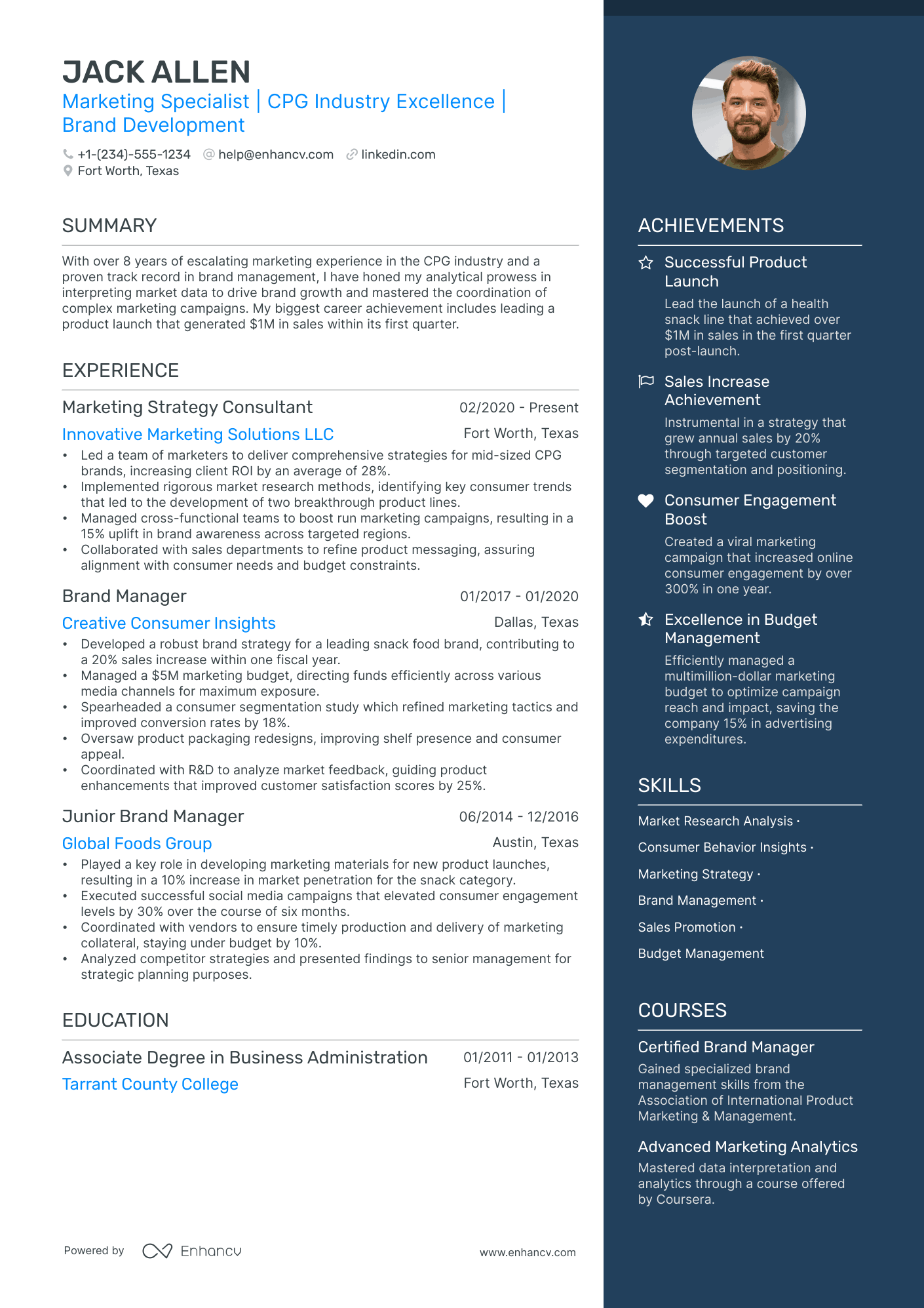 5 Assistant Brand Manager Resume Examples & Guide For 2024