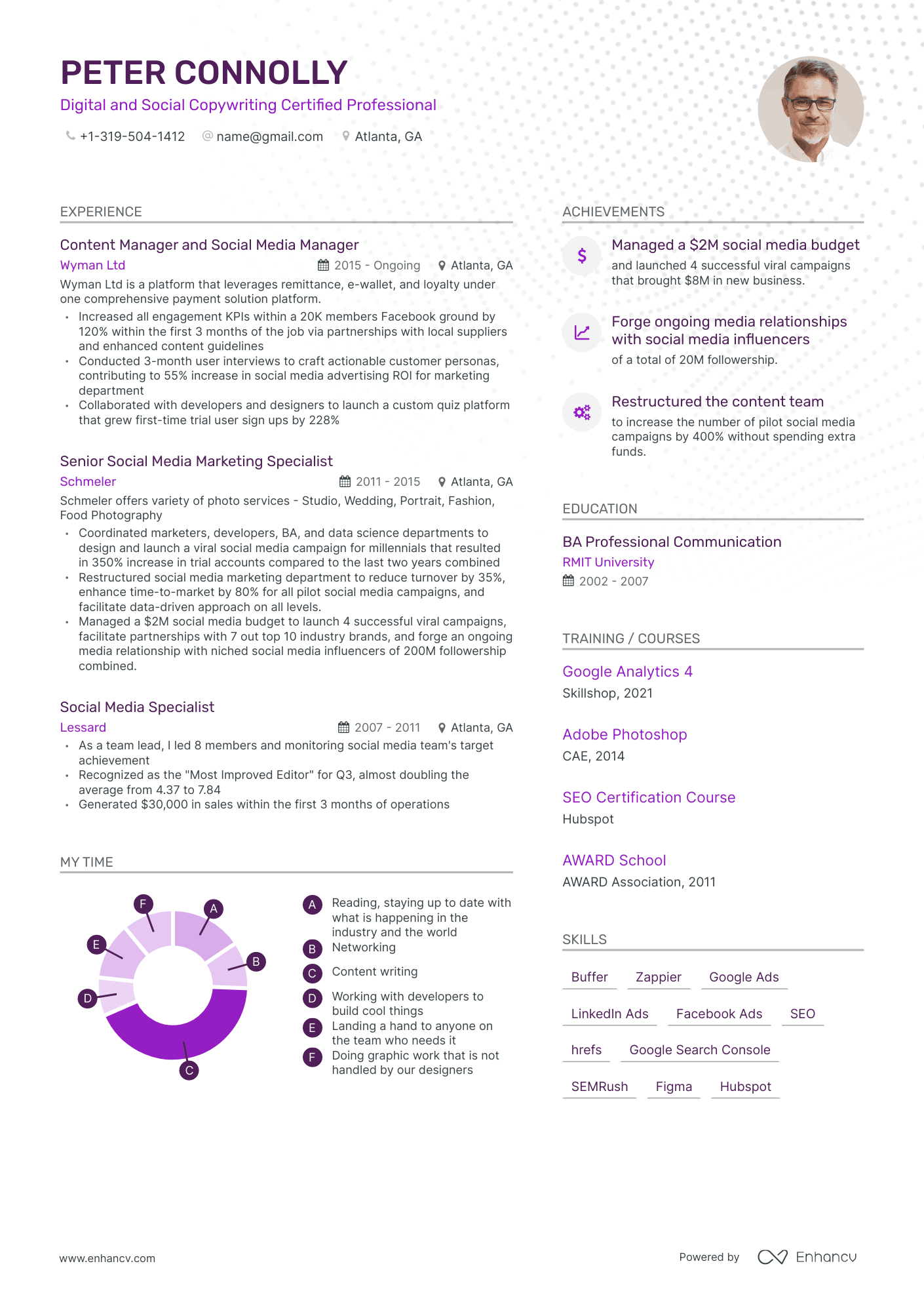 Social Media Manager Resume Examples & Guide for 2023 (Layout, Skills
