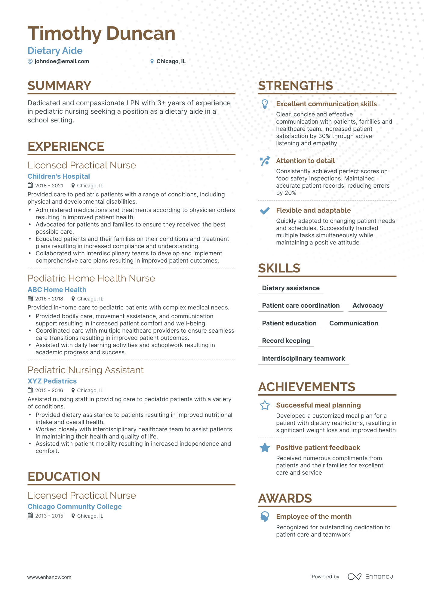 6 Health Coach Resume Examples & Guide for 2024