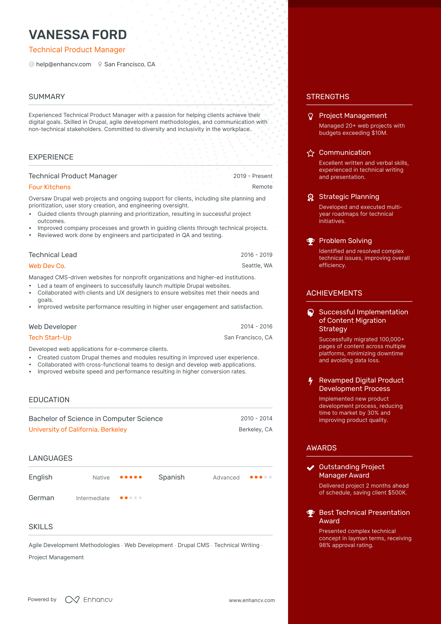 10 Technical Project Manager Resume Examples & Guide for 2026