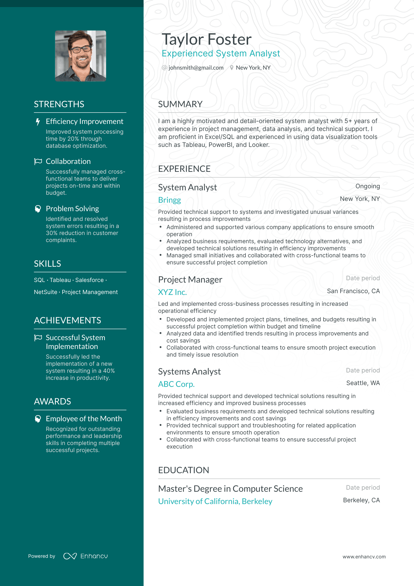 5 System Analyst Resume Examples & Guide for 2023