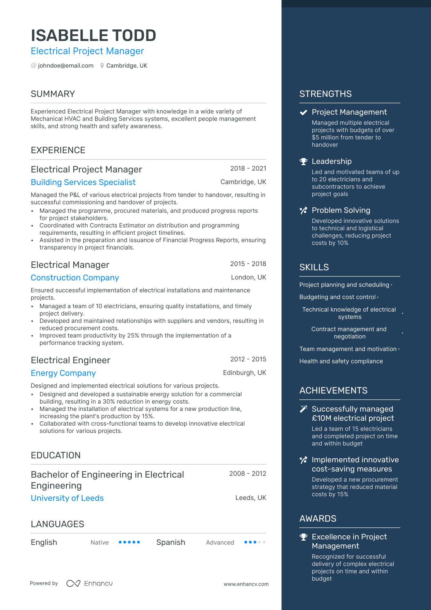 12 Construction Worker Resume Examples & Guide For 2024