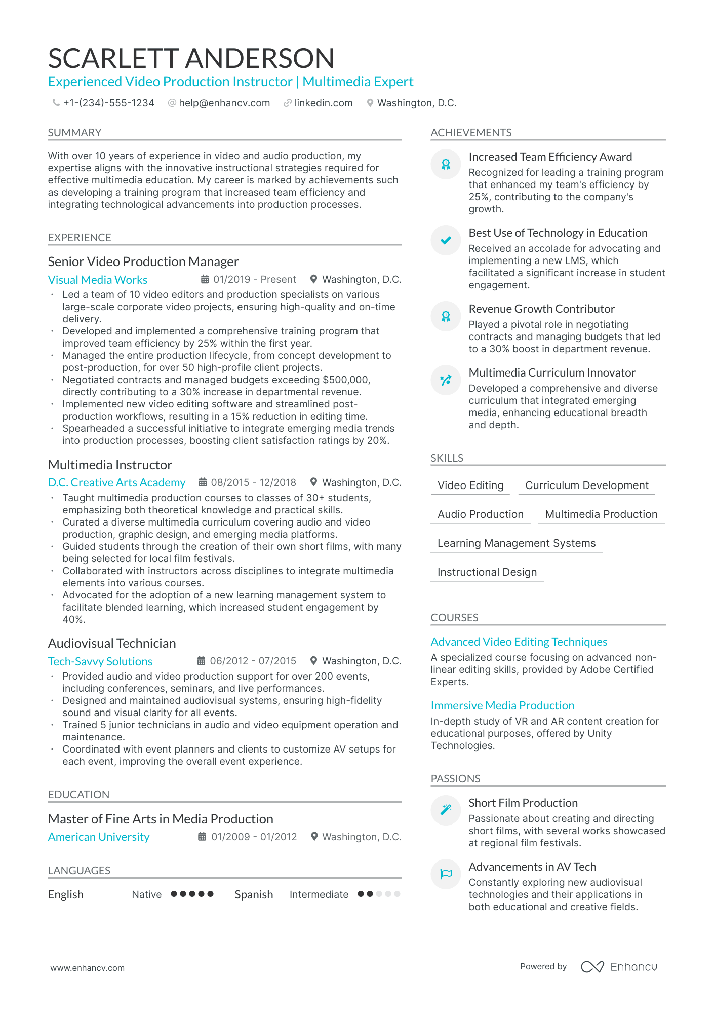 5 Film Production Resume Examples - AHR0cHM6Ly9jZG4uZW5oYW5jdi5jb20vcHJlZGVmaW5lZC1leGFtcGxlcy9FUUZTM0FzbWo1bDRQVmZjNHZJVnRaRVpIenAxRmhvYTdrSzZGU3I0L2ltYWdlLnBuZw~~ 