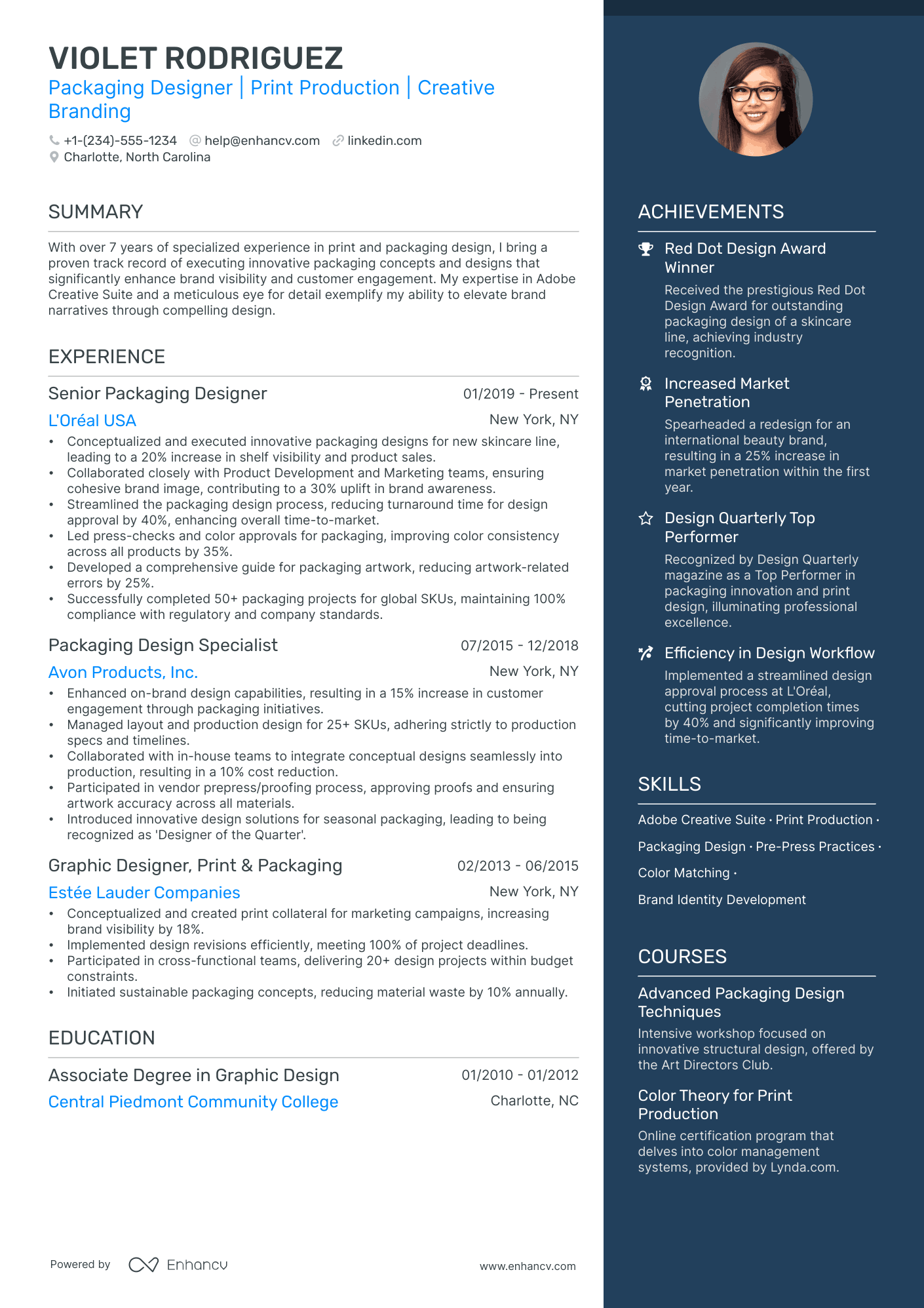 5 Packaging Designer Resume Examples & Guide for 2024