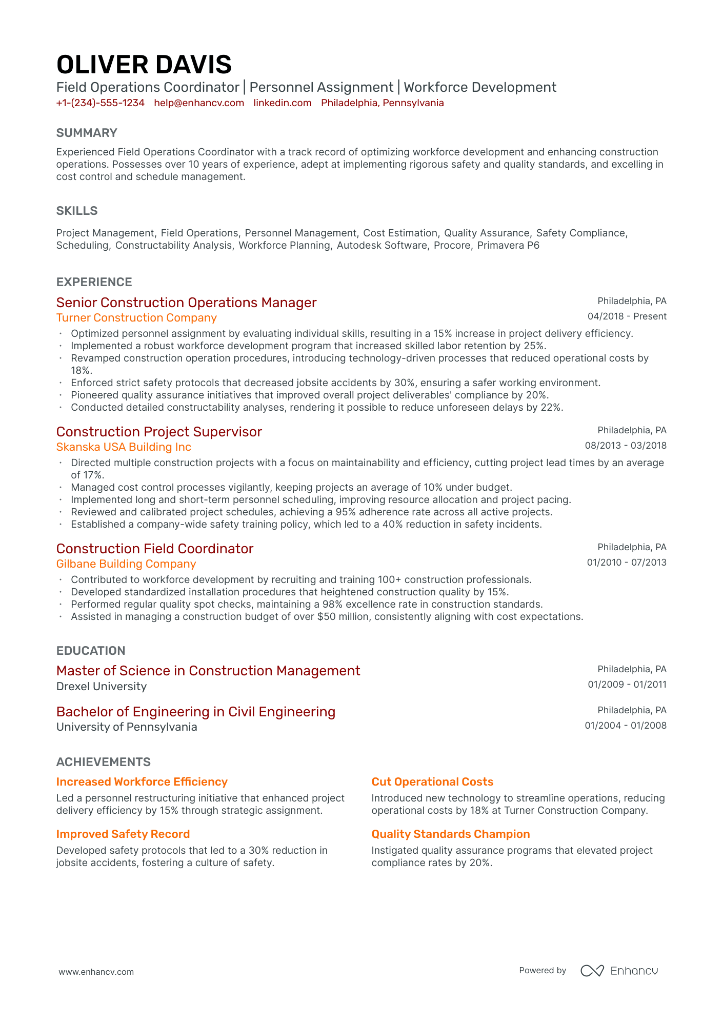 5 Construction Superintendent Resume - AHR0cHM6Ly9jZG4uZW5oYW5jdi5jb20vcHJlZGVmaW5lZC1leGFtcGxlcy9HMmVsd1VNcW1OYVplem9mSTJhWUFMRzdwbm42UDNXS1lBdWNaemFBL2ltYWdlLnBuZw~~. 