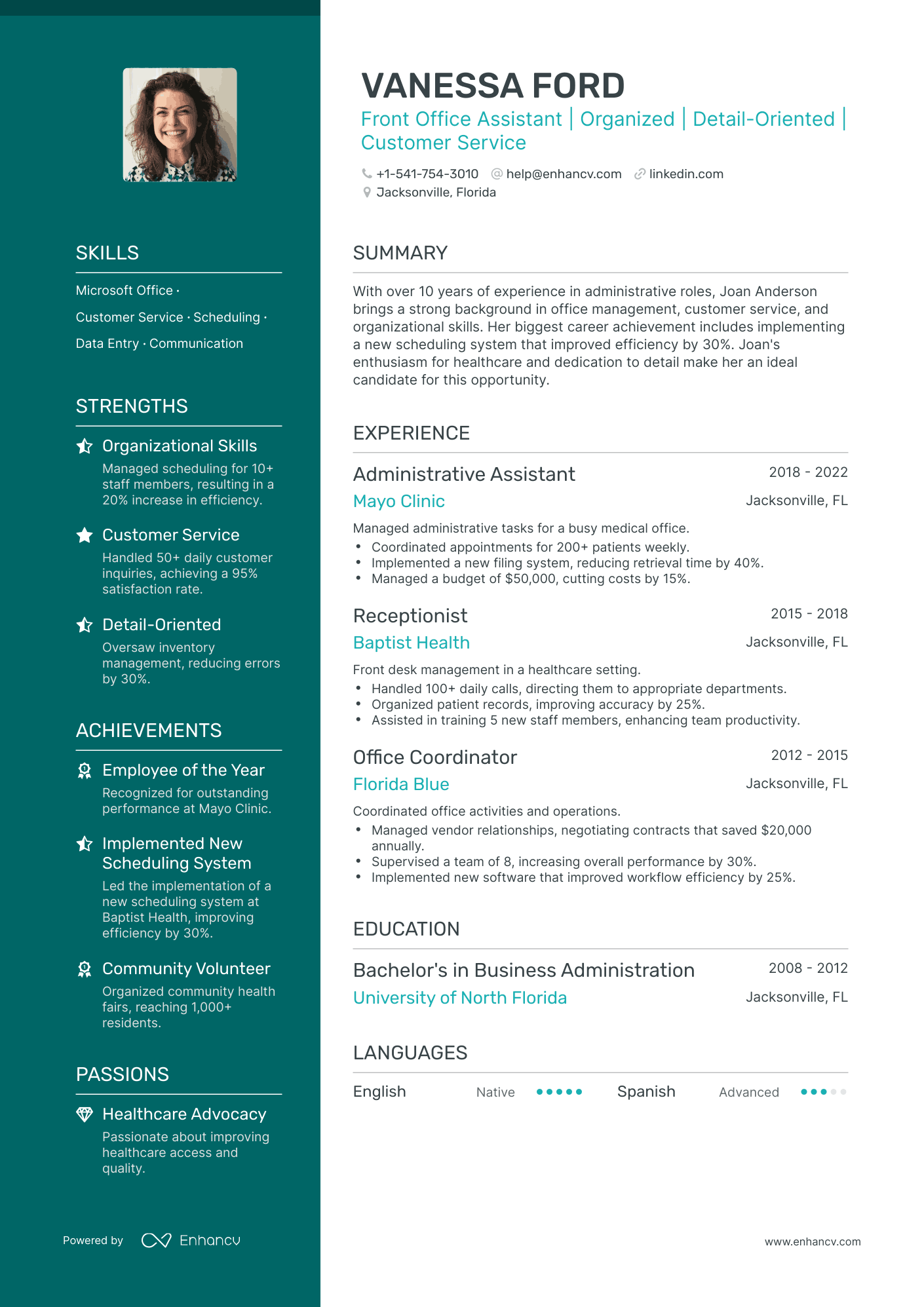 5 Office Assistant Resume Examples & Guide for 2023