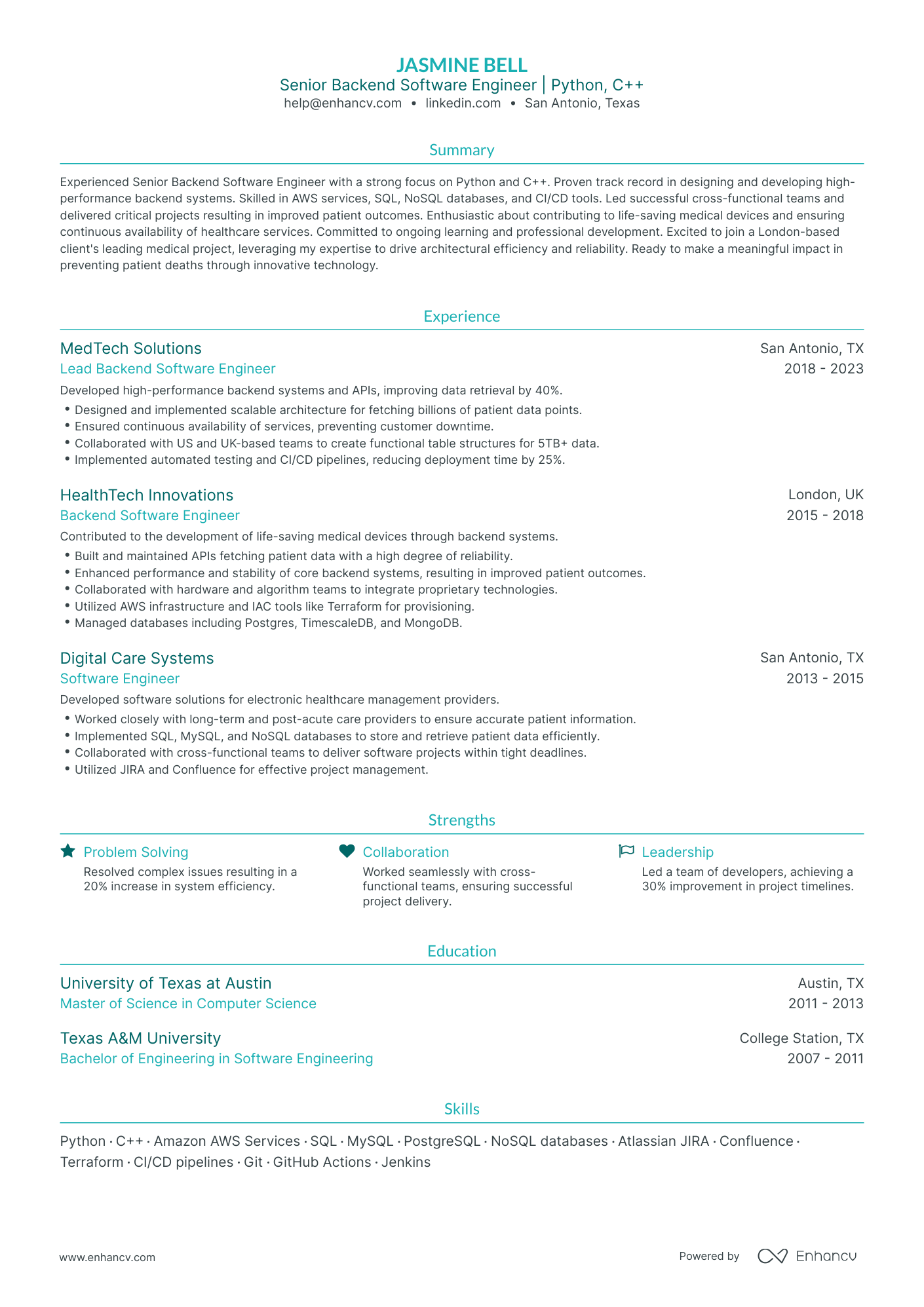 5 Solutions Engineer Resume Examples & Guide for 2024