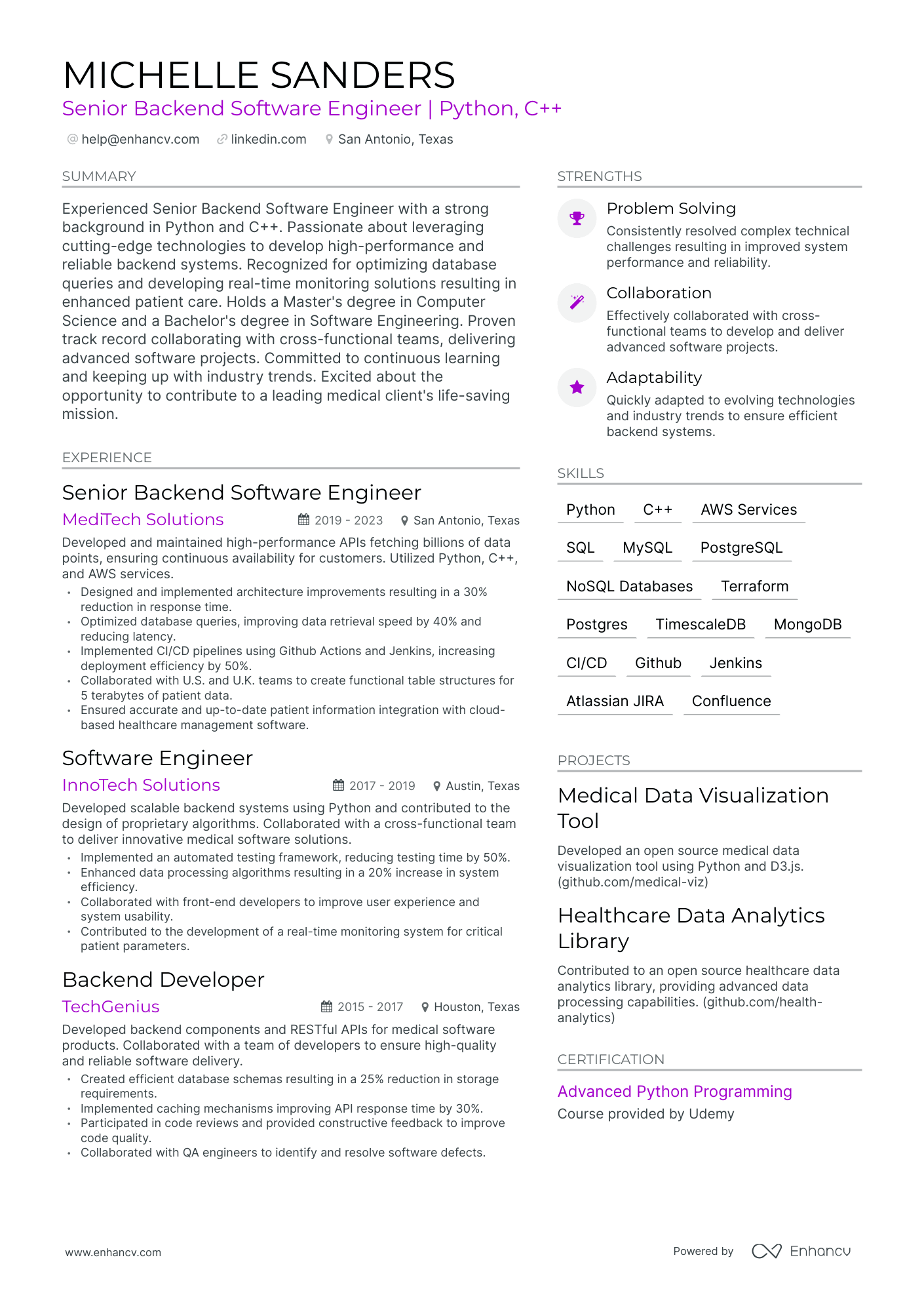 5 Lead Engineer Resume Examples & Guide for 2024