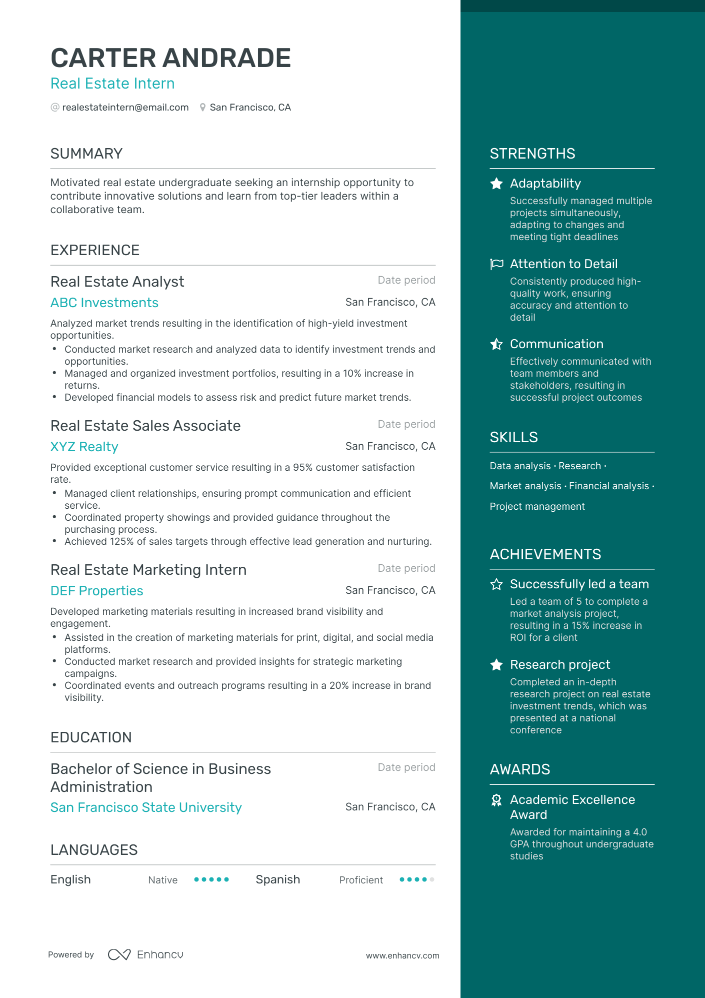 21 Real Estate Agent Resume Examples & Guide for 2024