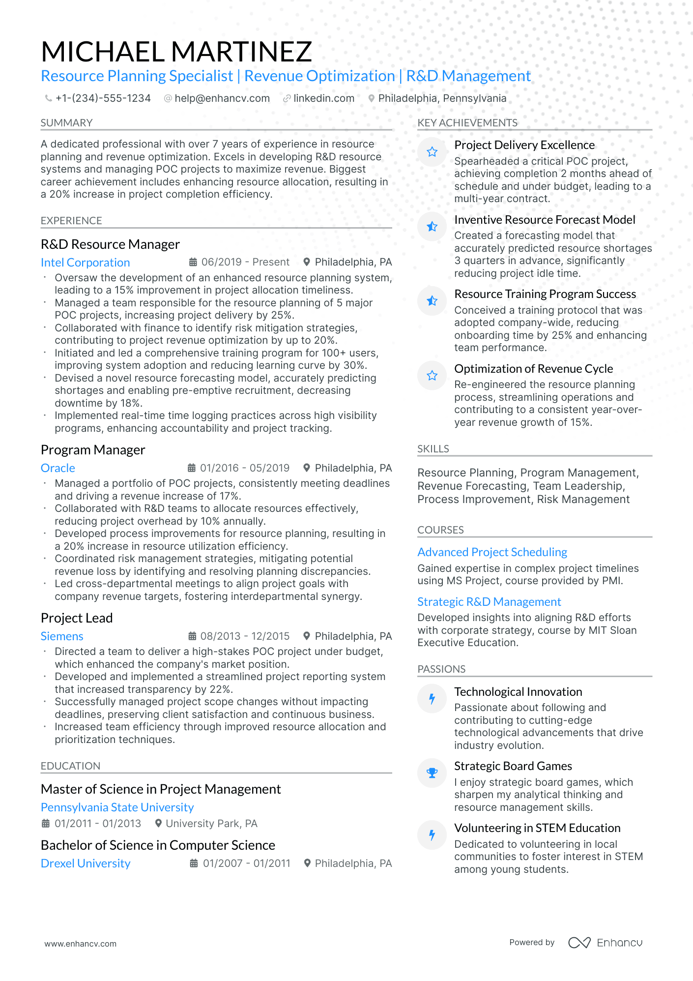 10 Principal Program Manager Resume Examples & Guide for 2026