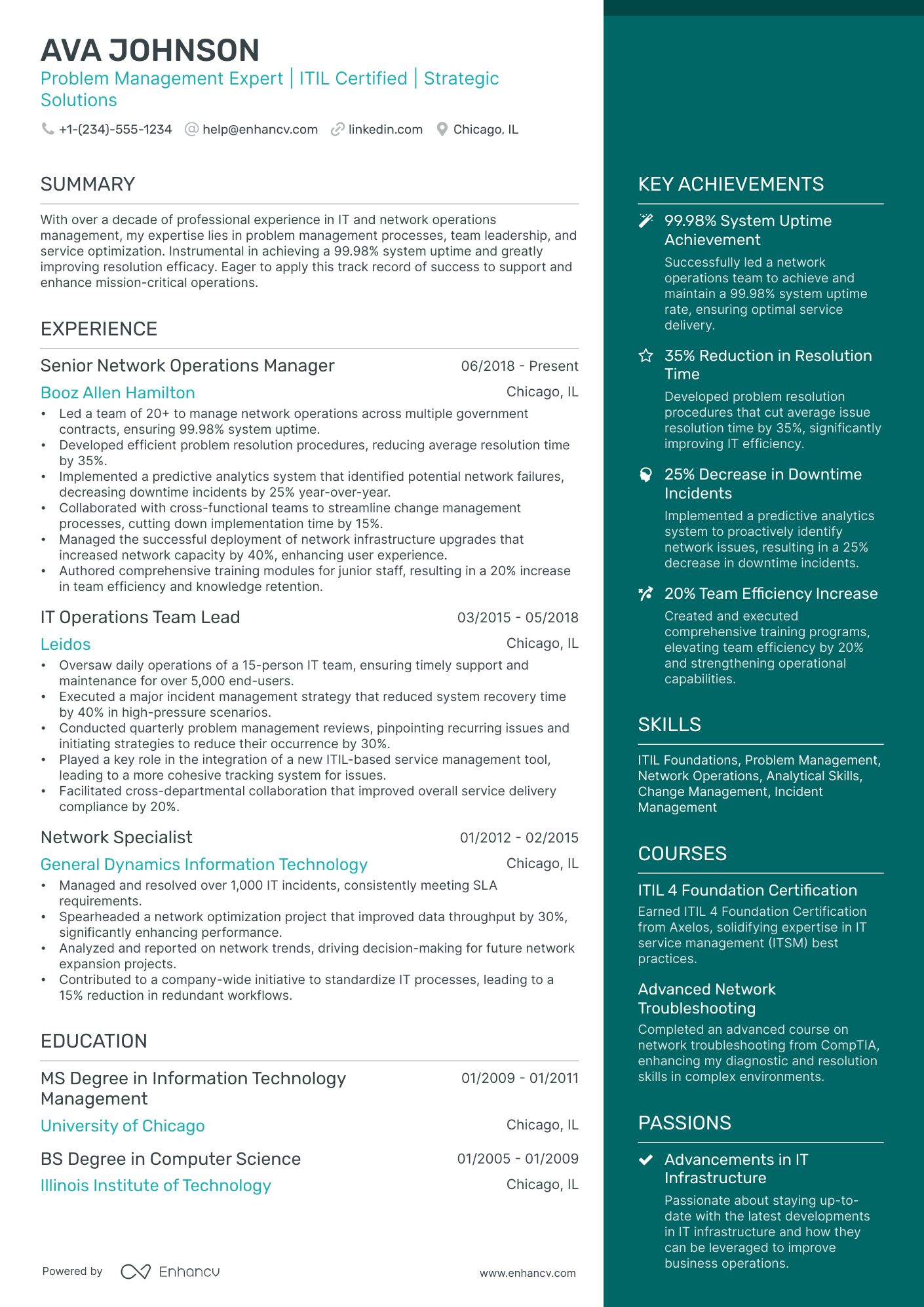 10 Problem Manager Resume Examples & Guide for 2025