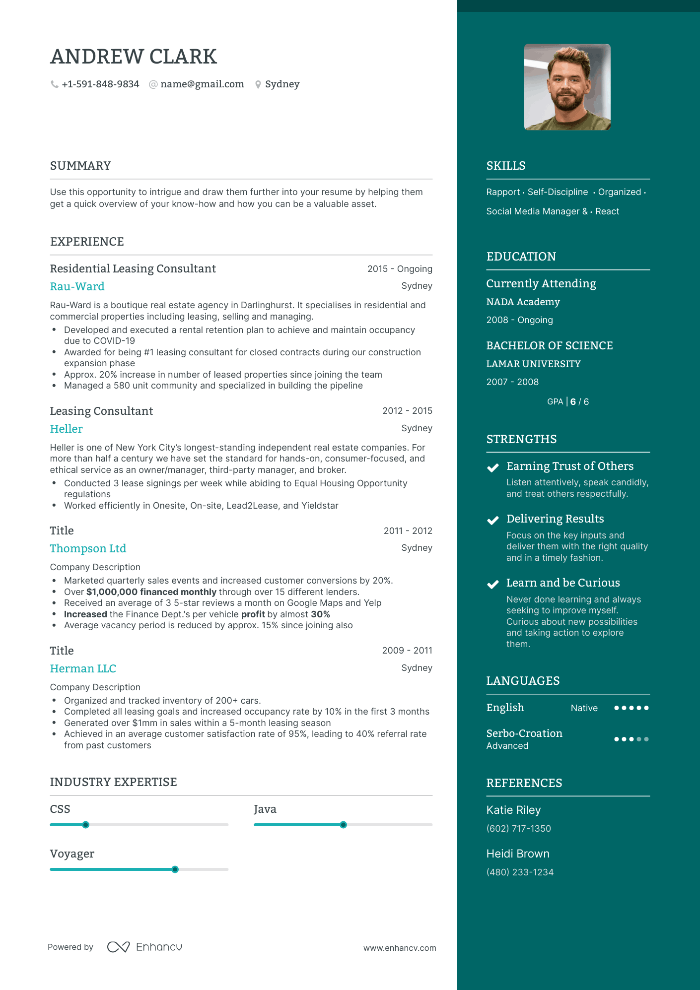 Leasing Consultant Resume: Examples and Advice for 2023