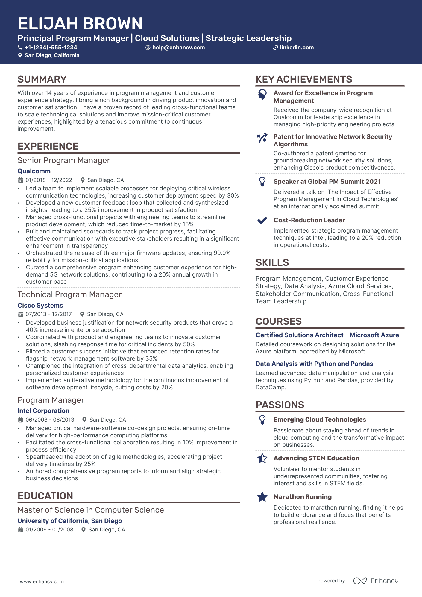 10 Microsoft Program Manager Resume Examples & Guide for 2025