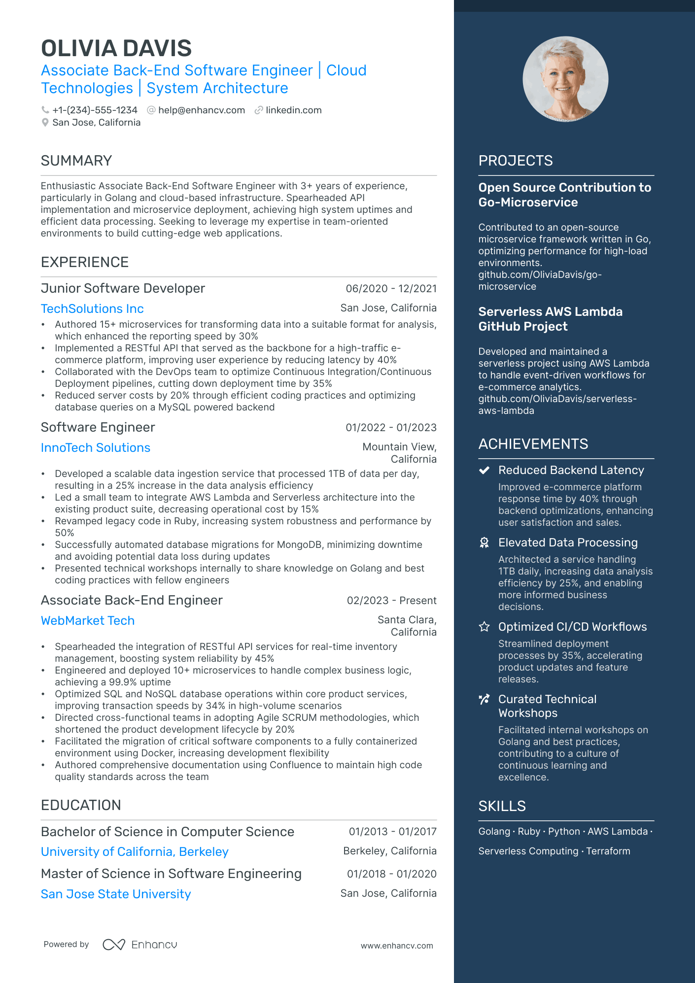 5 Associate Software Engineer Resume Examples & Guide for 2024