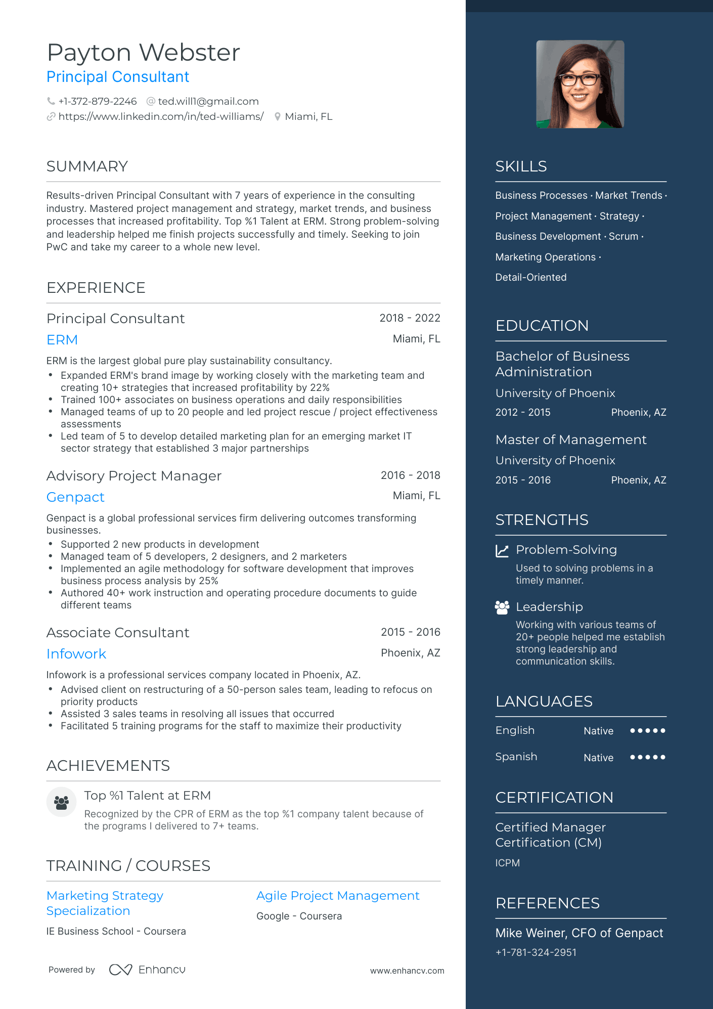 5 PwC Resume Examples Guide For 2023