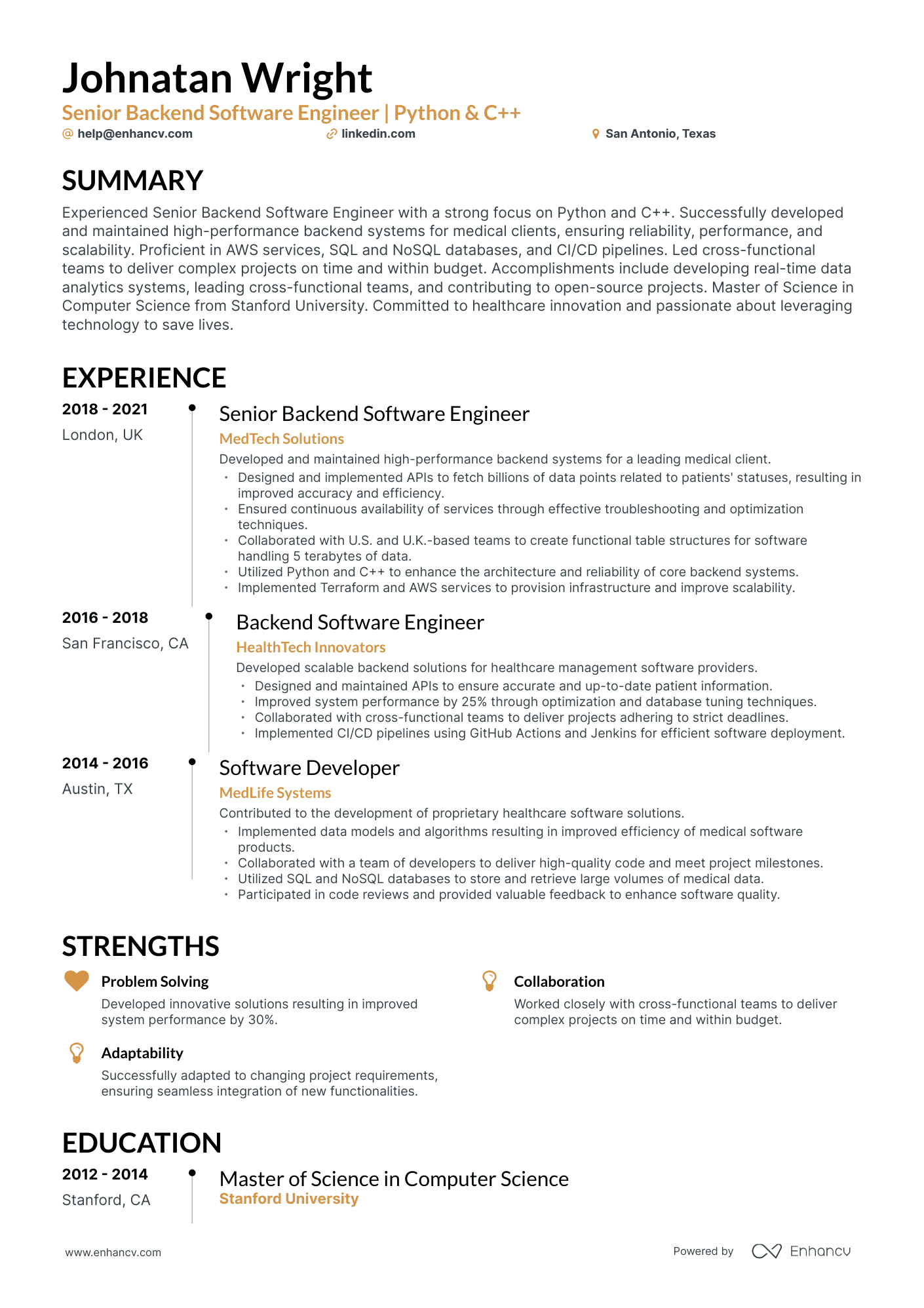 5 Junior Front-end Developer Resume Examples & Guide for 2024