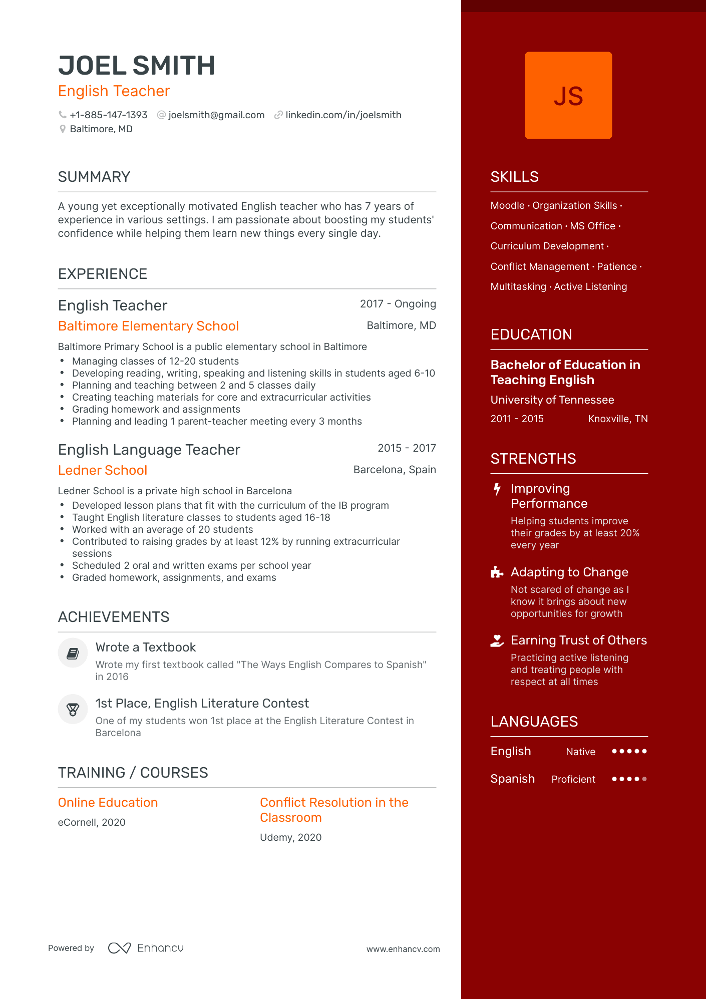 5-english-teacher-resume-examples-guide-for-2024