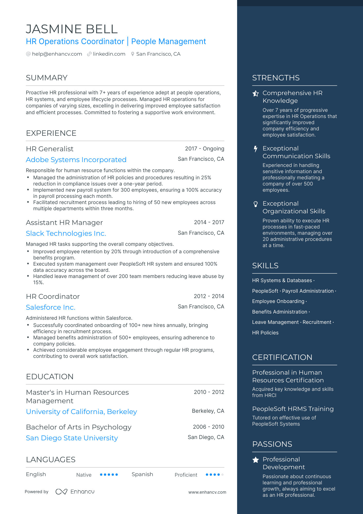 5 Human Resources Coordinator Resume Examples & Guide for 2023