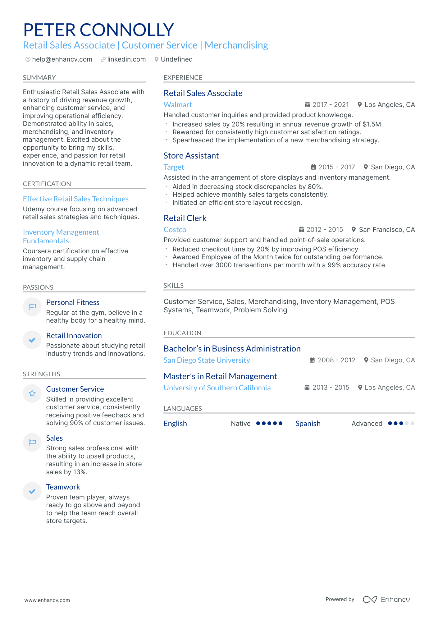 10 Retail Worker Resume Examples & Guide for 2026