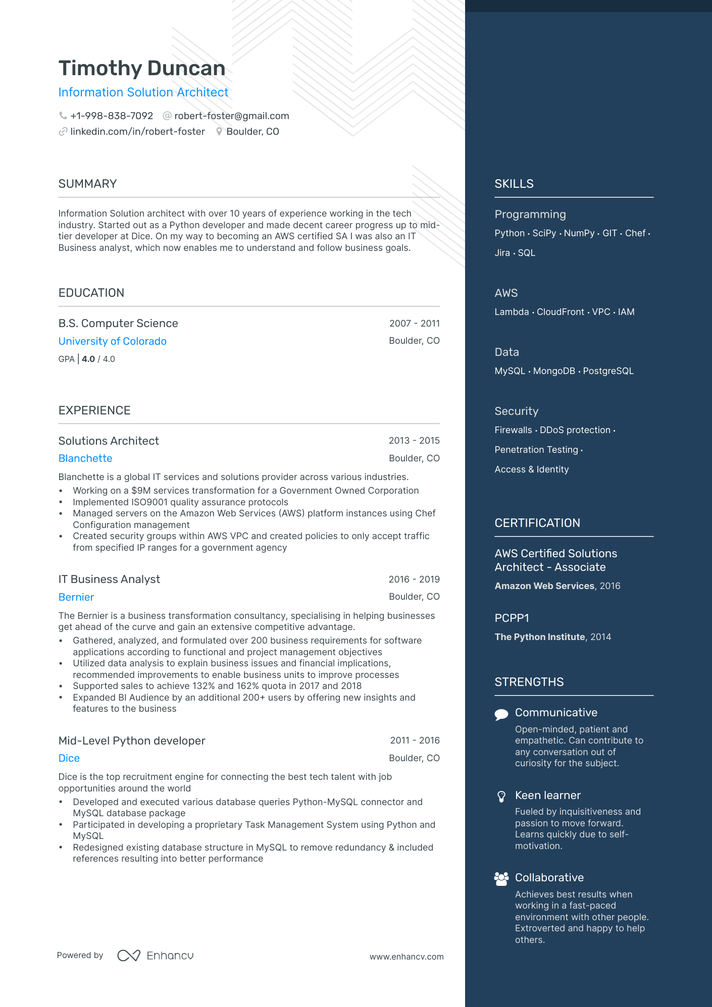 21 Solutions Architect Resume Examples & Guide for 2026