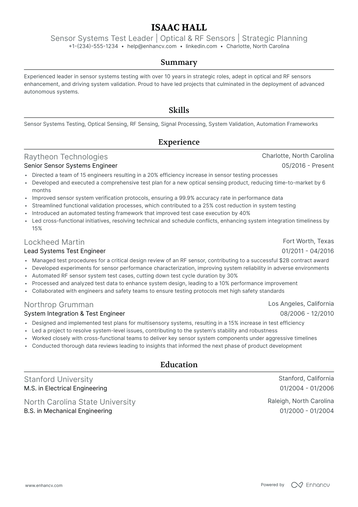 10 Test Manager Resume Examples & Guide for 2026